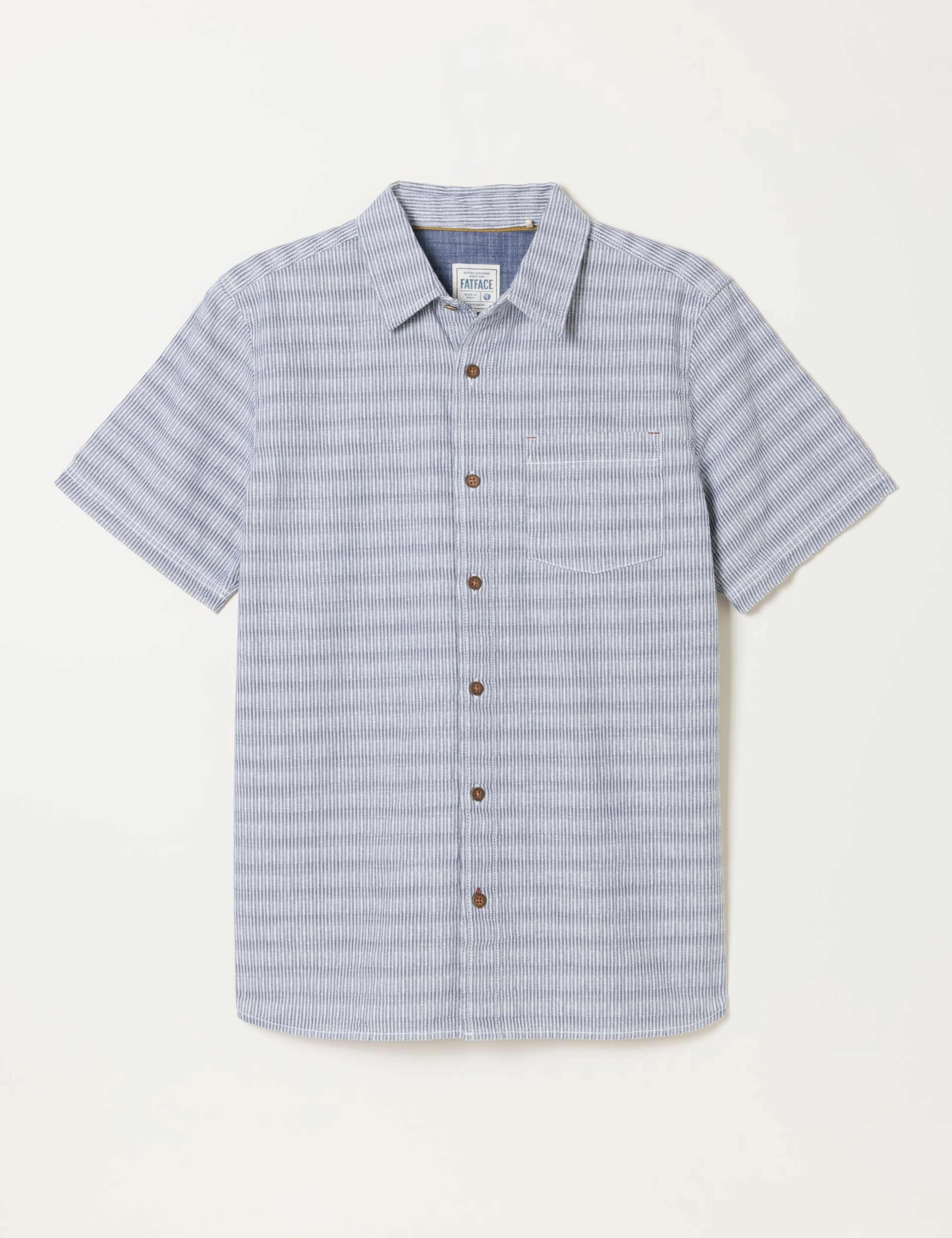 Regular Fit Striped Short Sleeve Shirt 2 of 6