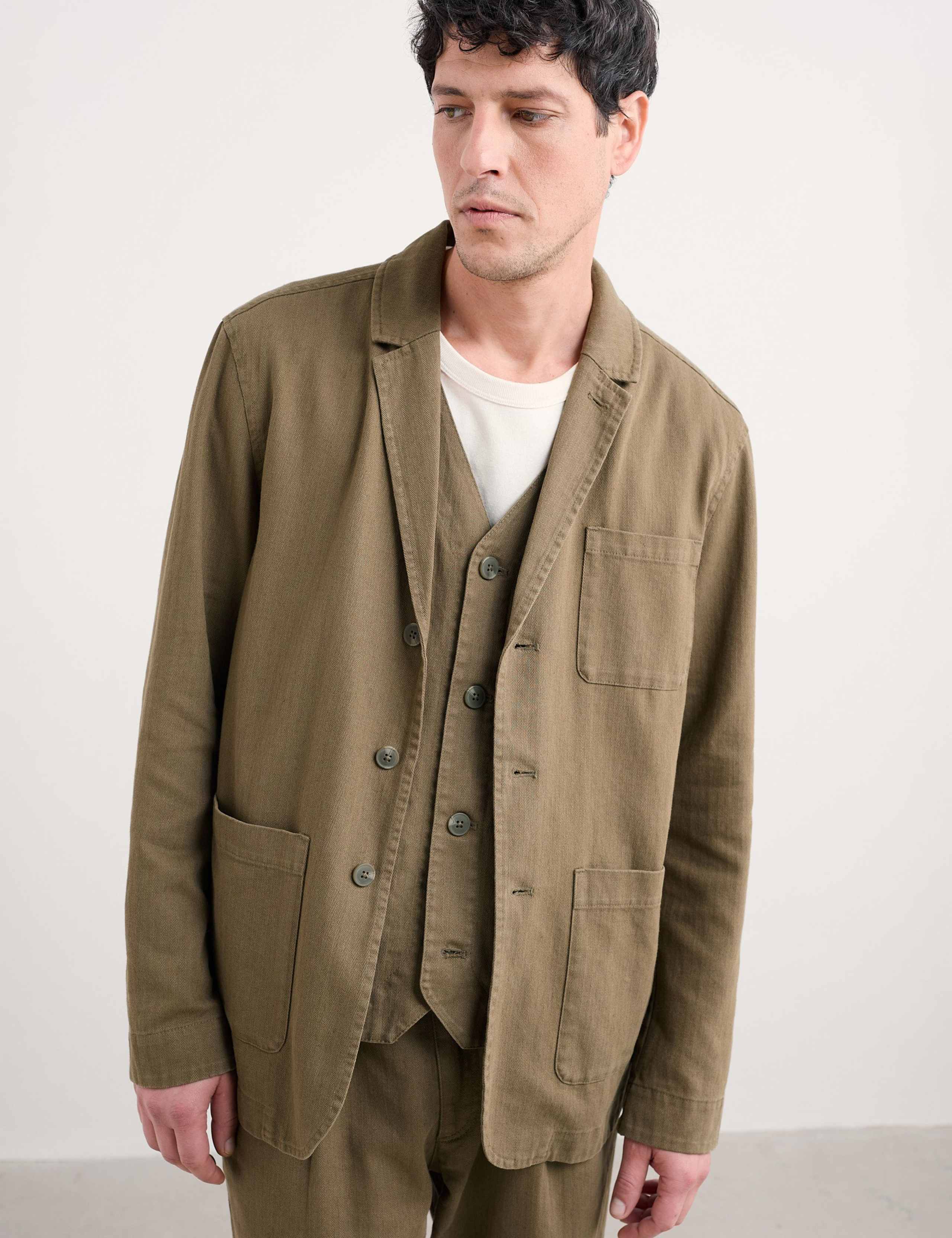 Linen Rich Revere Jacket 4 of 5