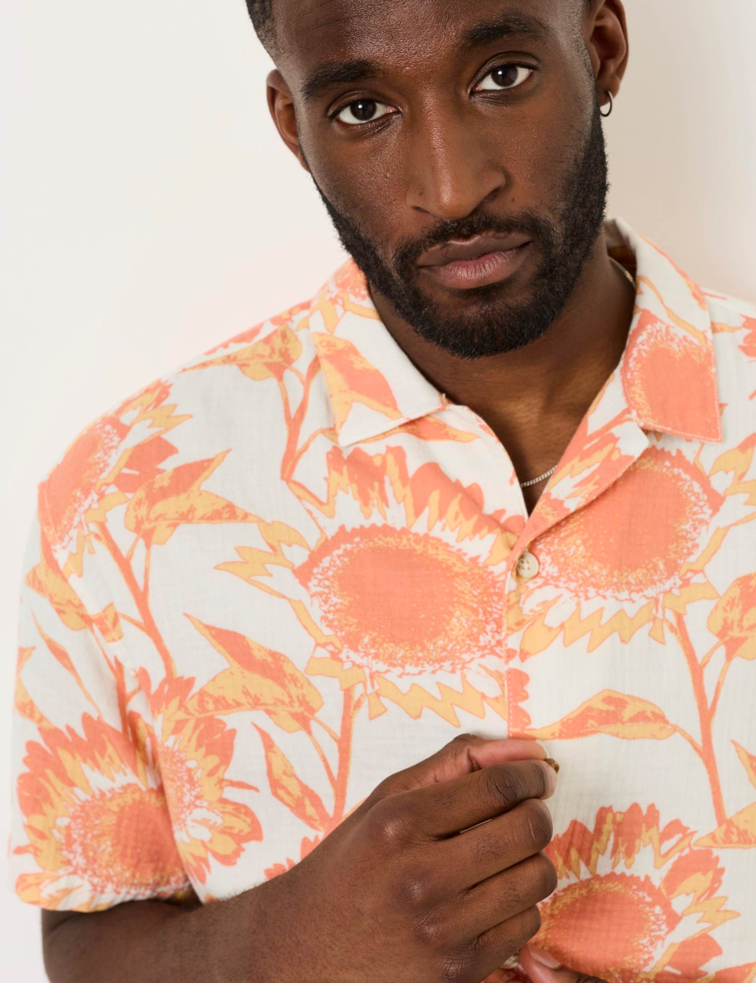 Relaxed Fit Pure Cotton Short Sleeve Shirt 7 of 7