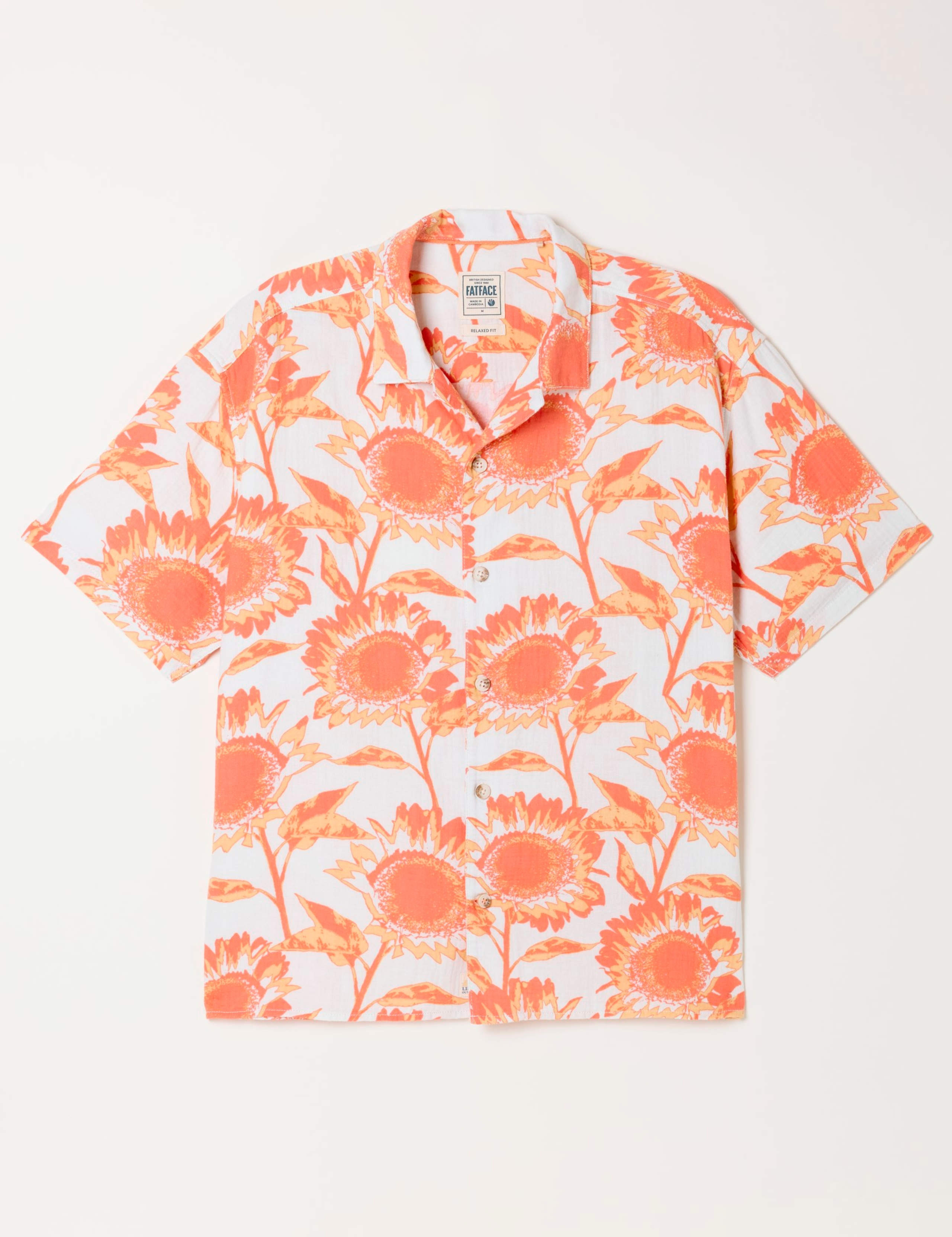 Relaxed Fit Pure Cotton Short Sleeve Shirt 2 of 7
