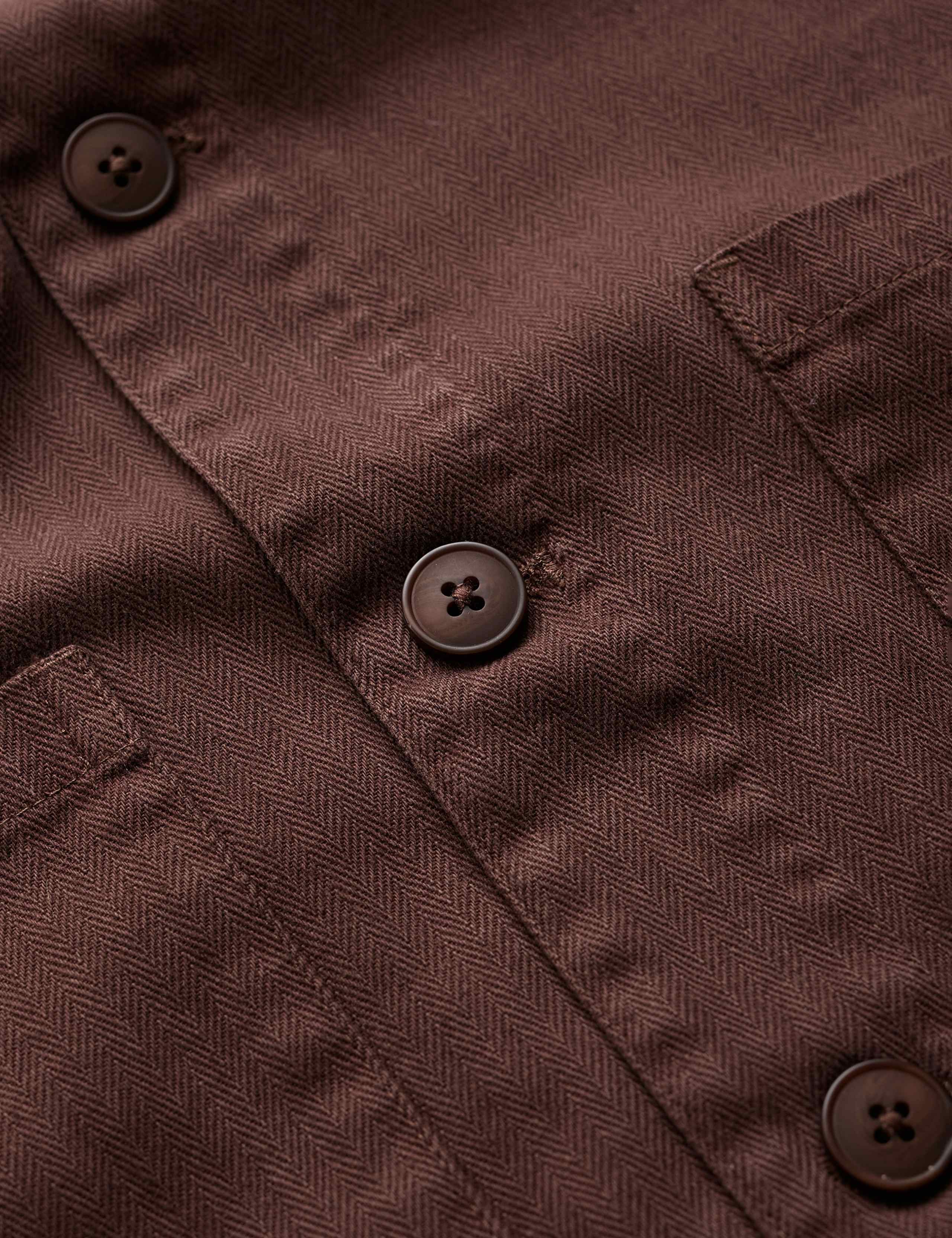 Linen Rich Herringbone Waistcoat 3 of 5