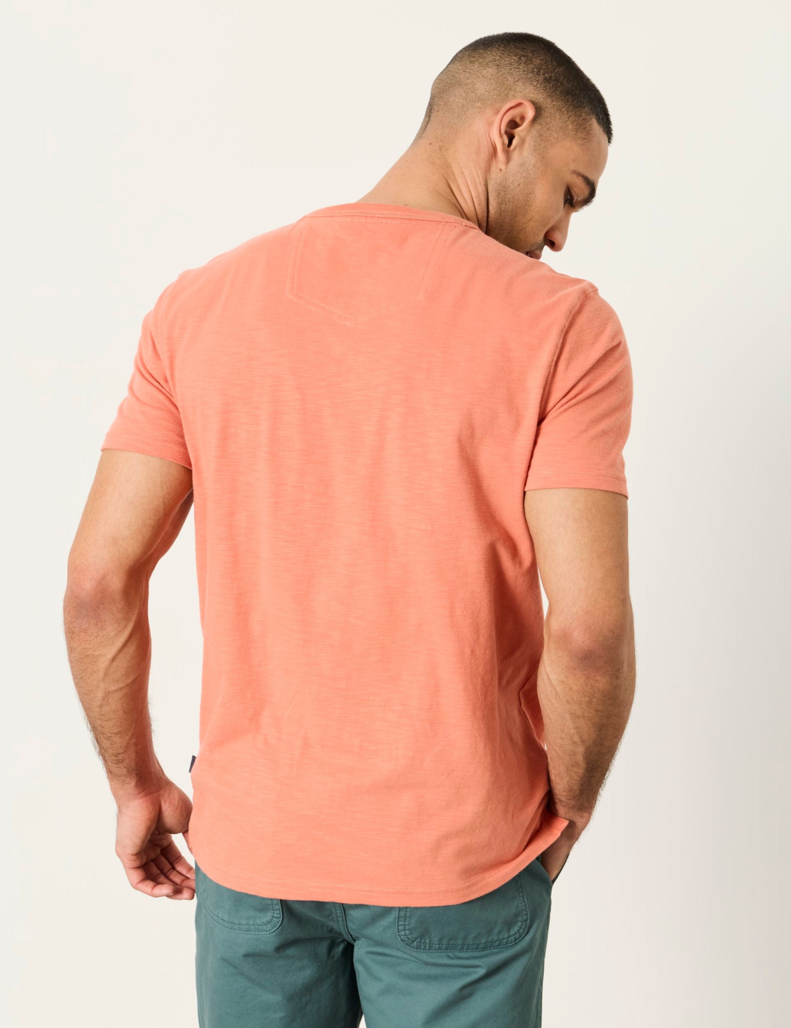 Pure Cotton Henley T-Shirt 3 of 6