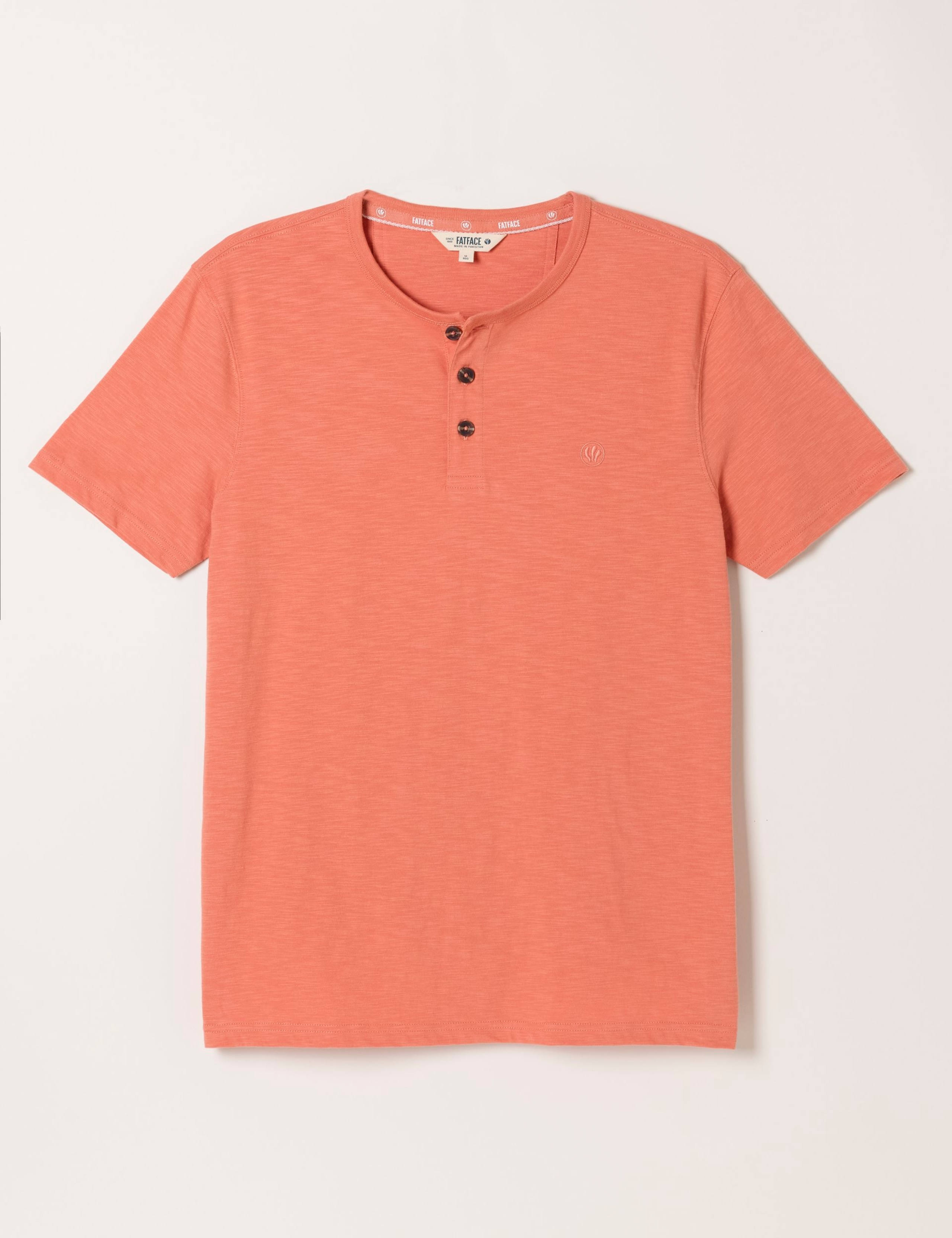 Pure Cotton Henley T-Shirt 2 of 6