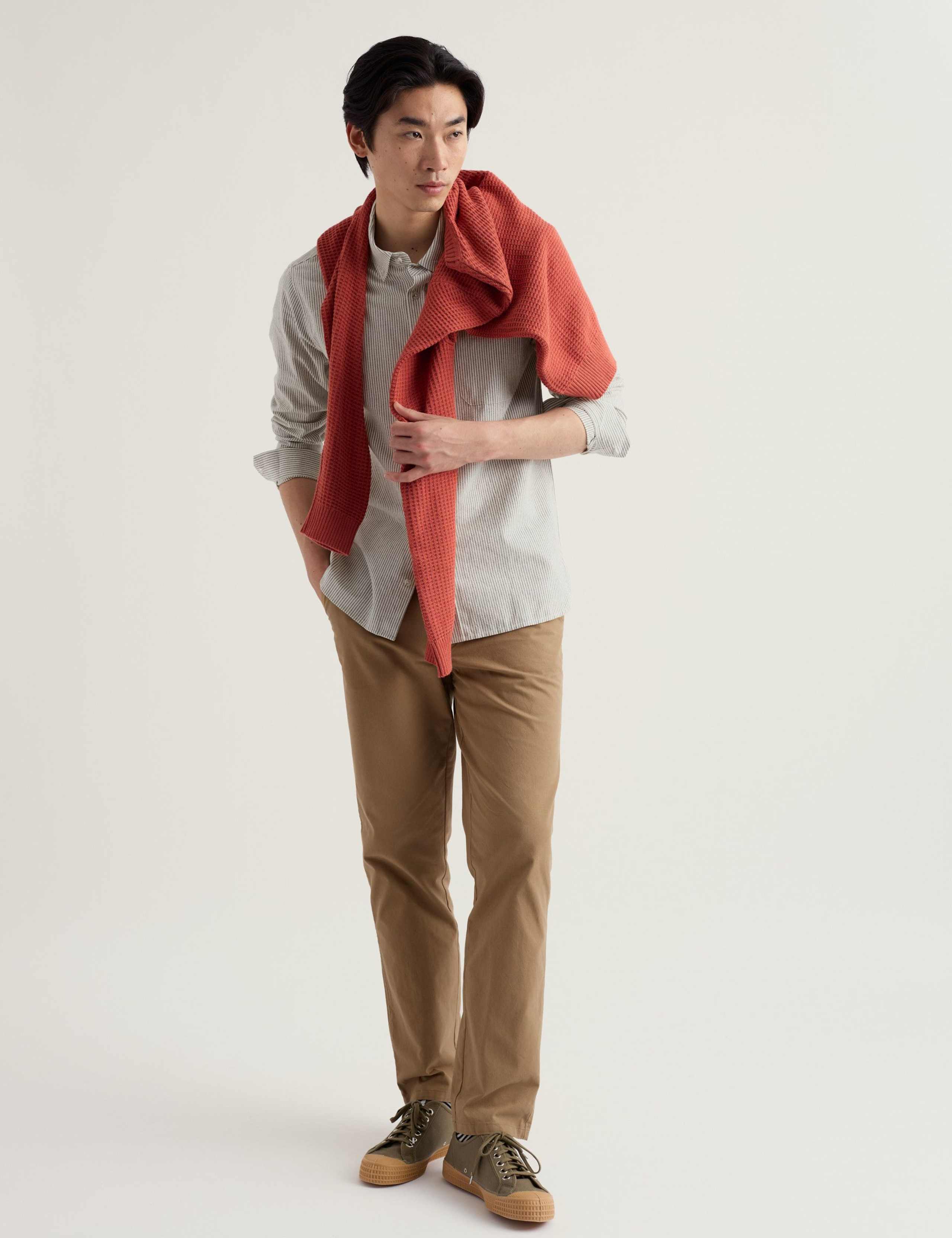 Relaxed Fit Pure Cotton Striped Shirt 1 of 5