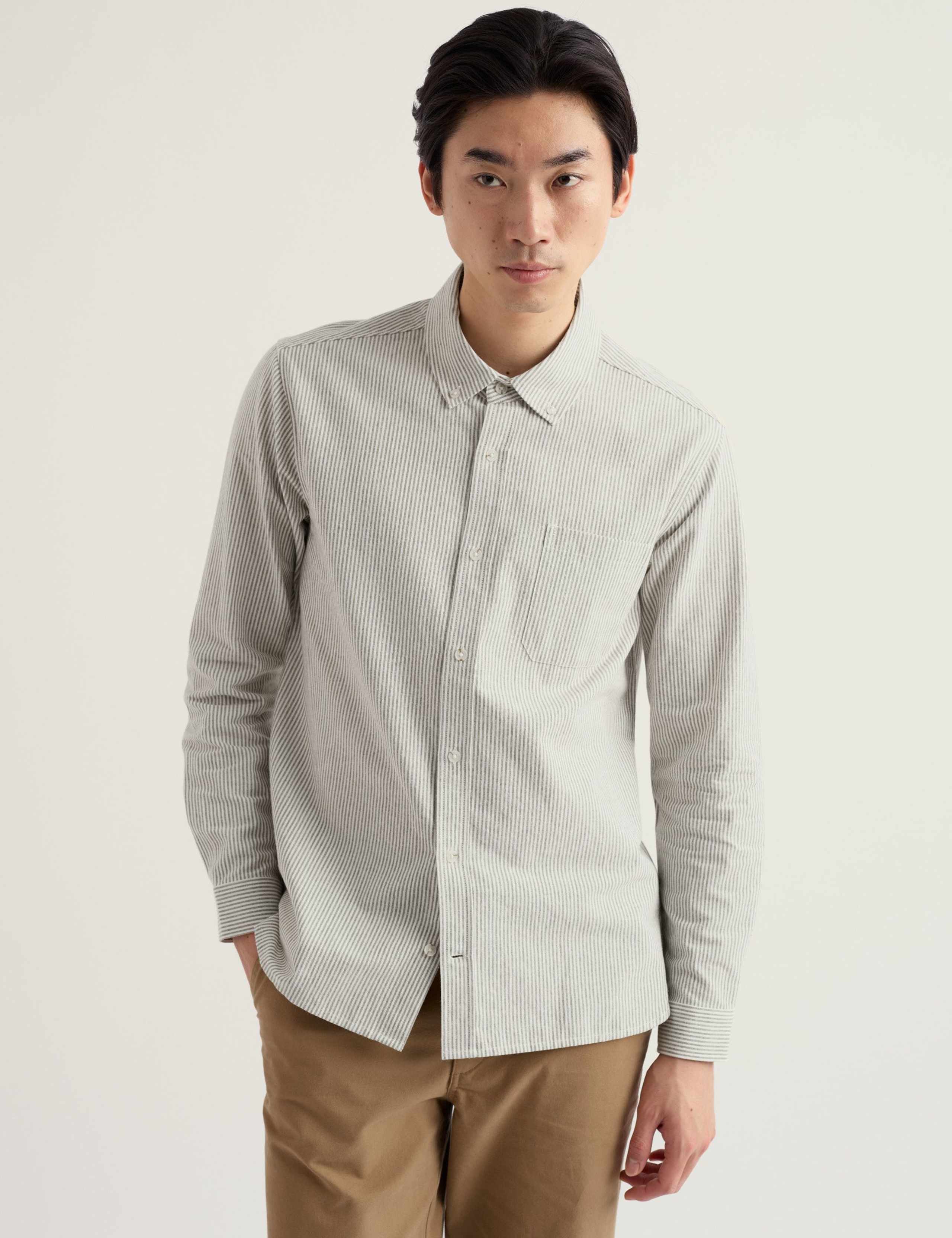 Relaxed Fit Pure Cotton Striped Shirt 3 of 5
