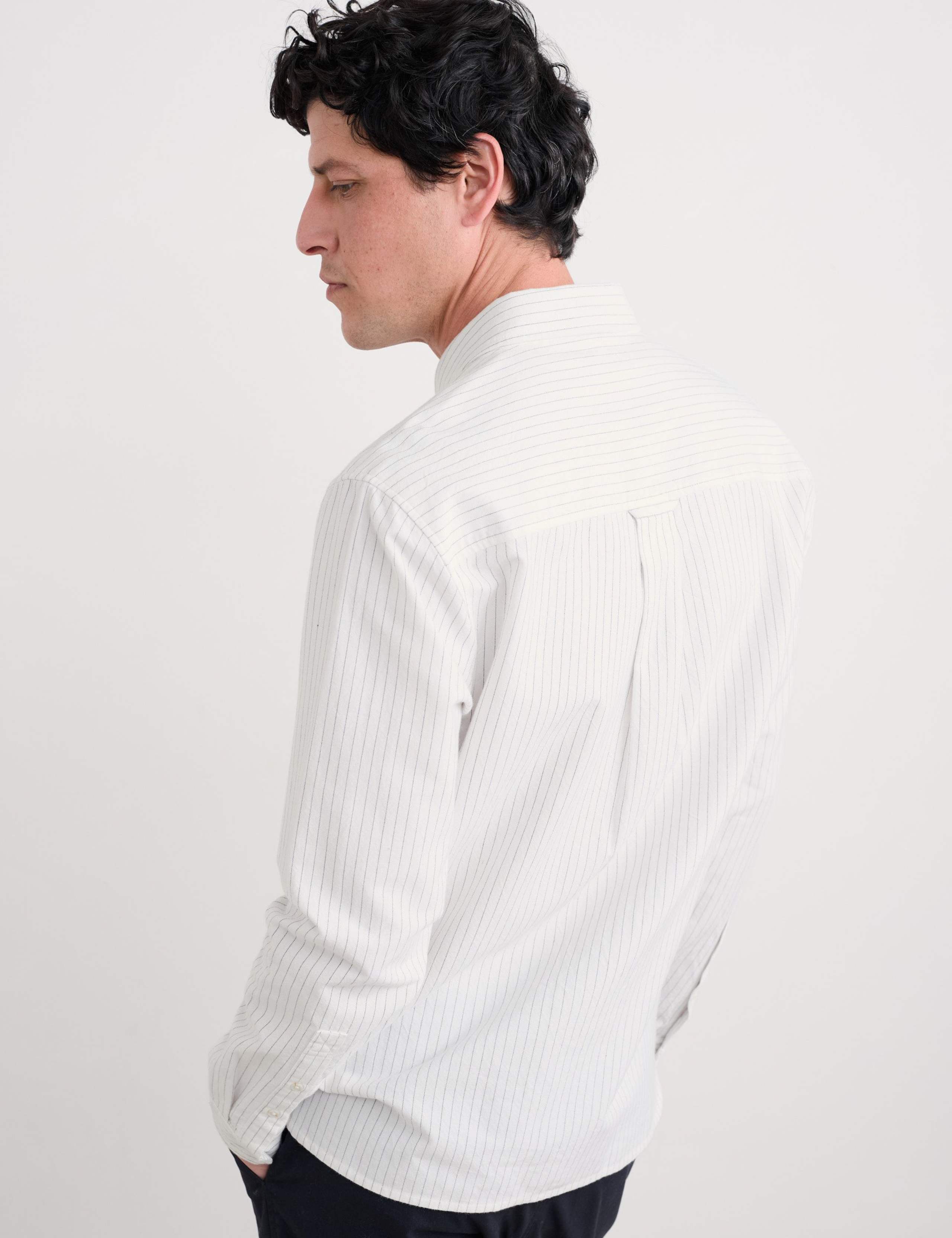 Relaxed Fit Pure Cotton Striped Shirt 3 of 4