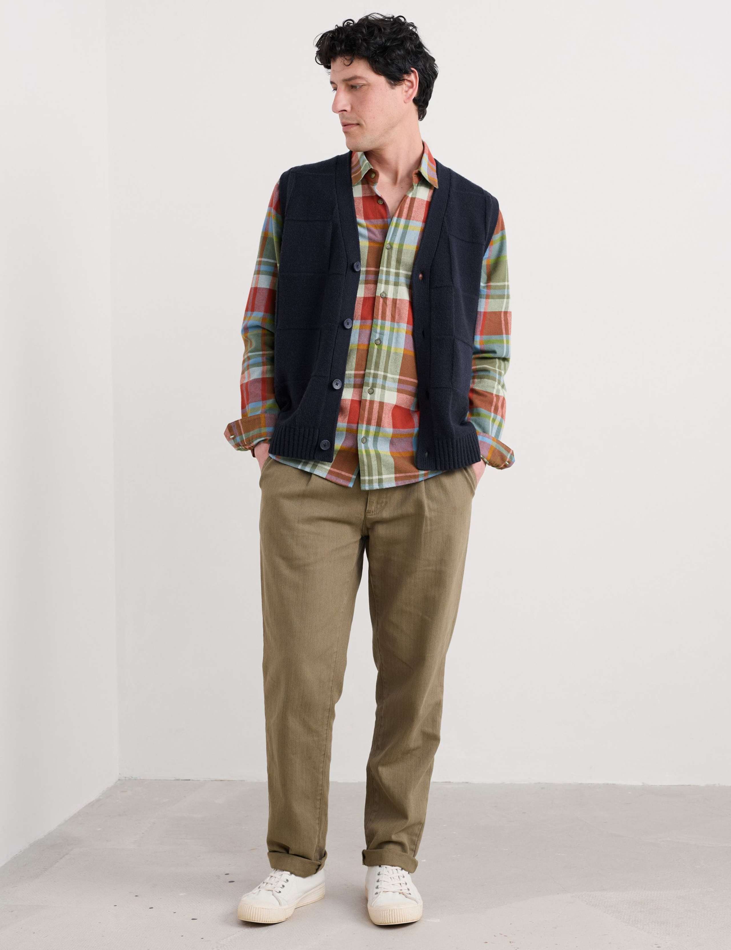 Relaxed Fit Pure Cotton Checked Flannel Shirt 5 of 5