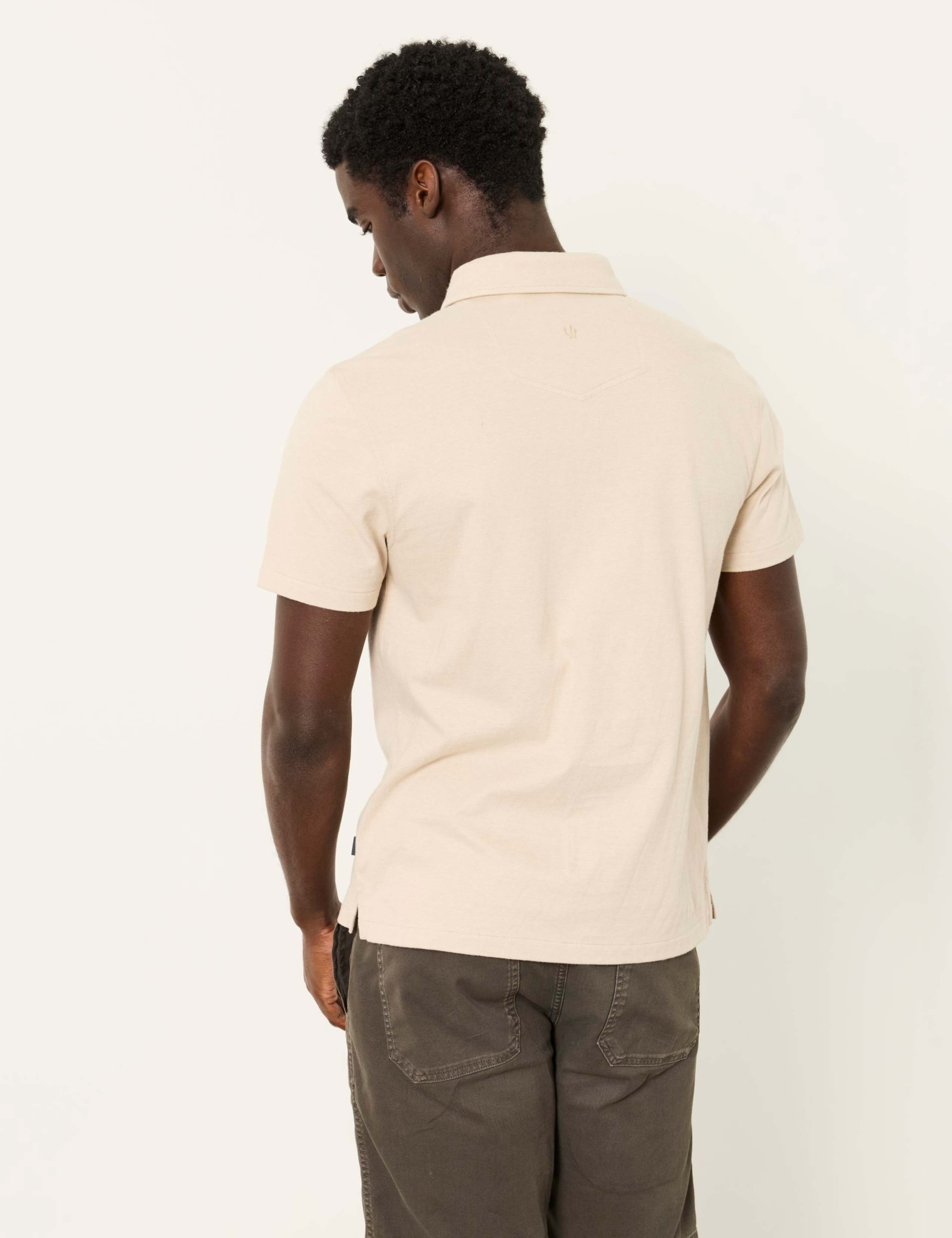Pure Cotton Striped Polo Shirt 5 of 6