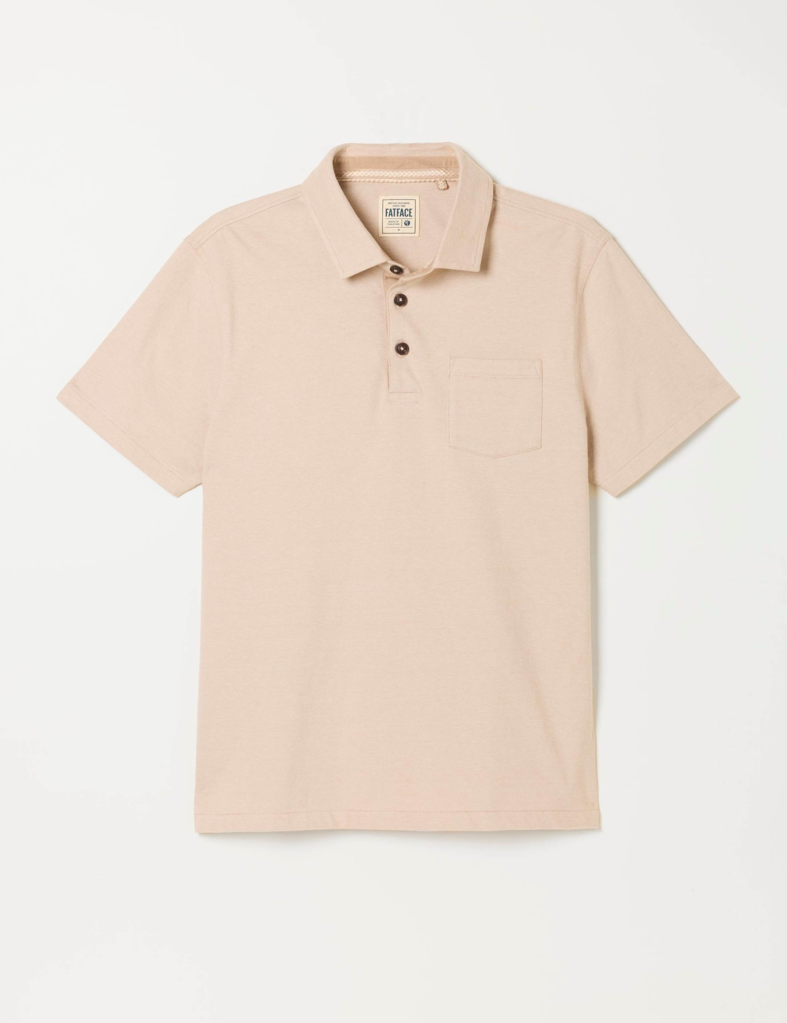 Pure Cotton Striped Polo Shirt 2 of 6