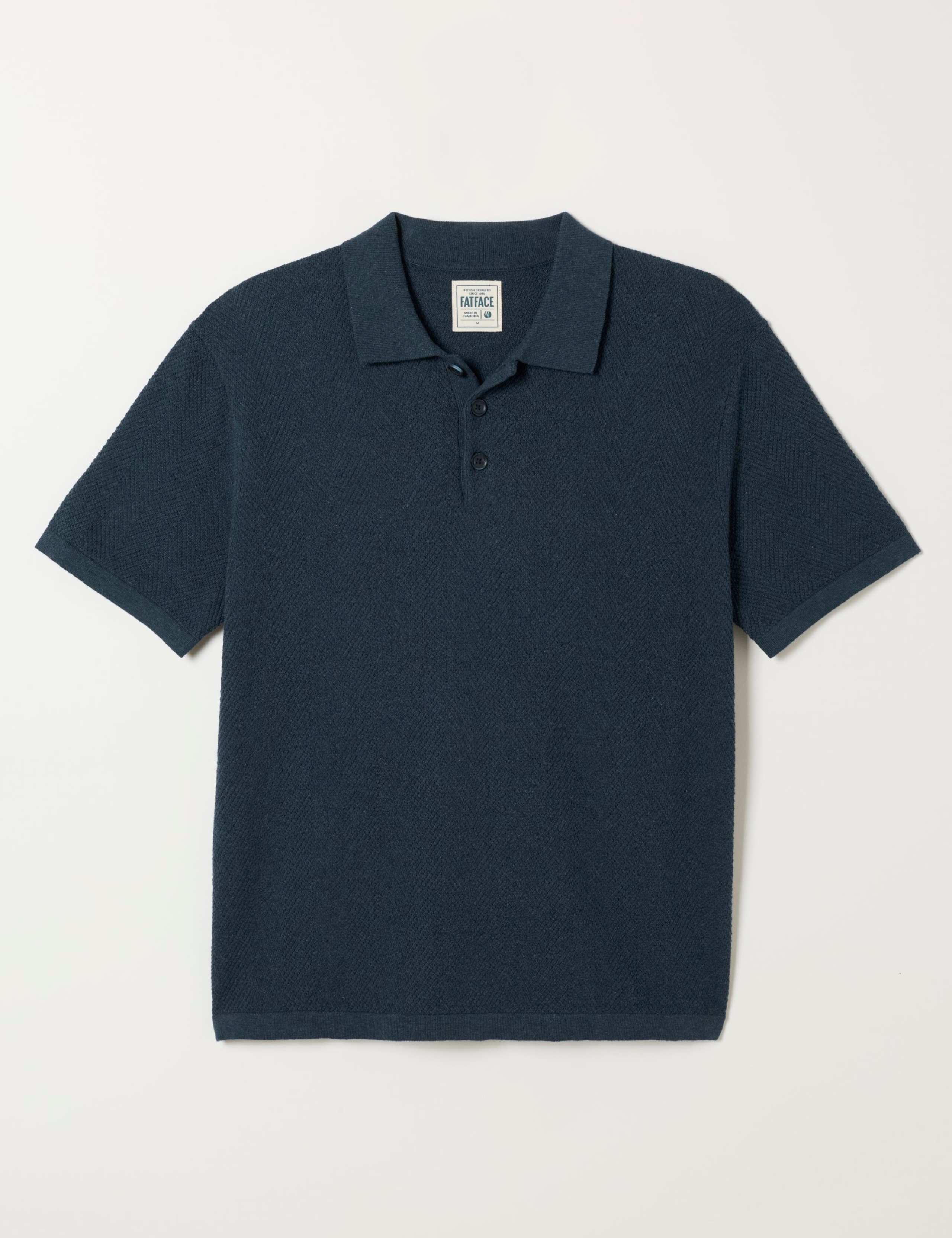 Pure Cotton Knitted Polo Shirt 2 of 6