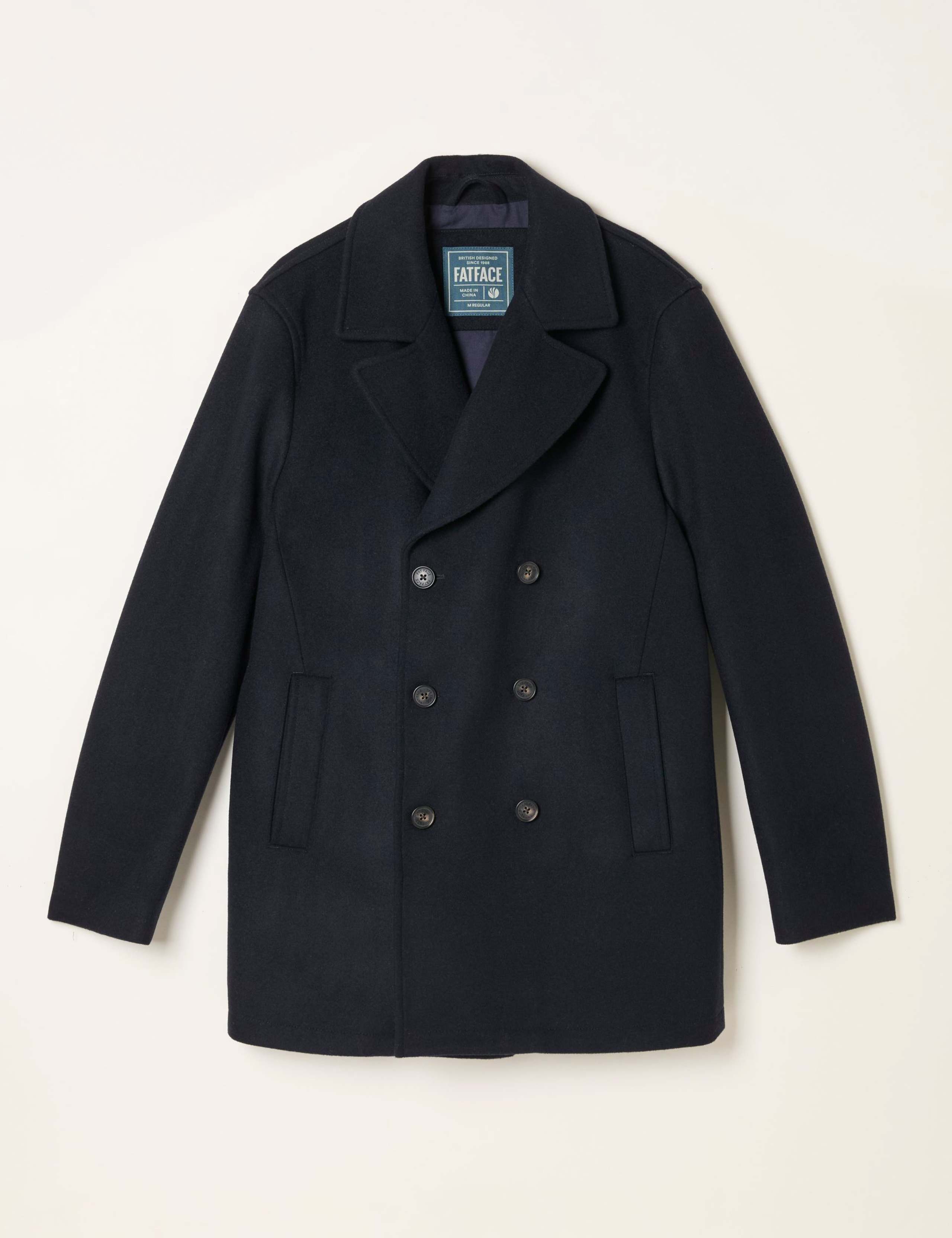 Wool Rich Peacoat 2 of 5