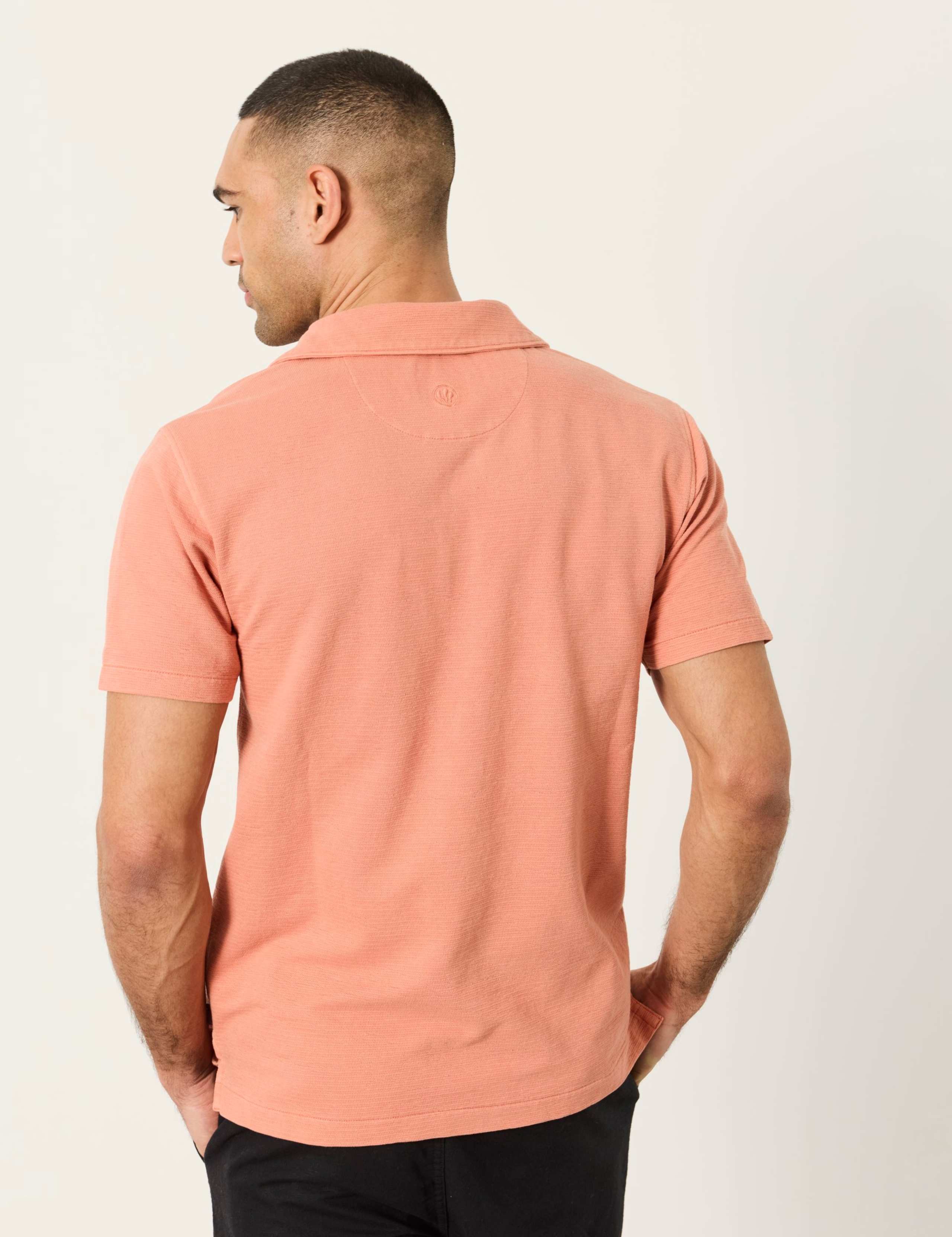 Cotton Rich Textured Polo Shirt 3 of 6