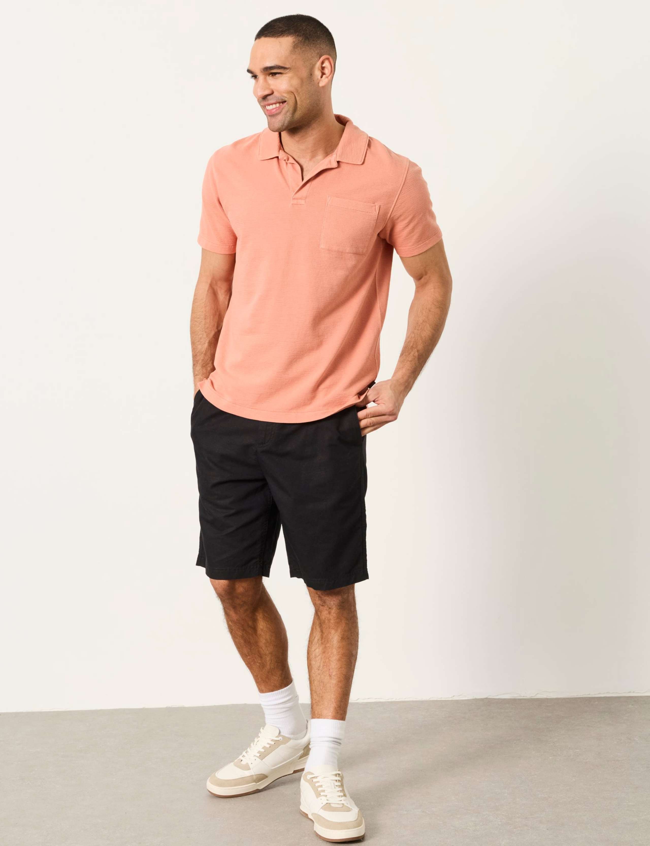 Cotton Rich Textured Polo Shirt 4 of 6