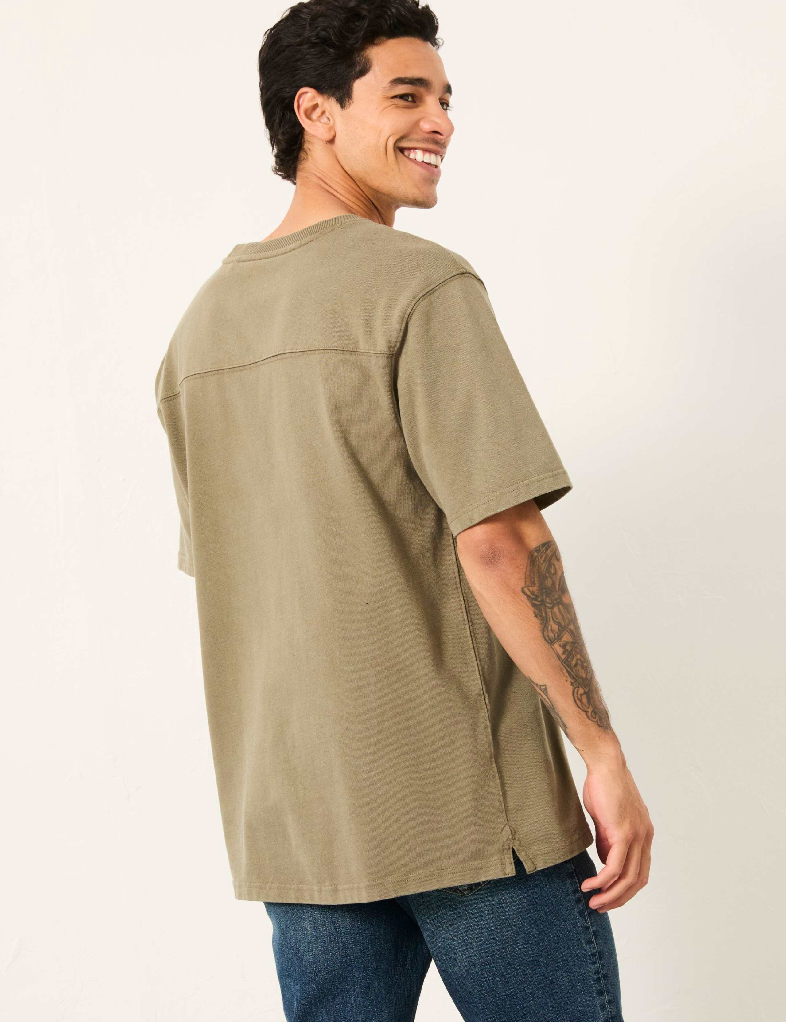 Pure Cotton Crew Neck T-Shirt 3 of 5