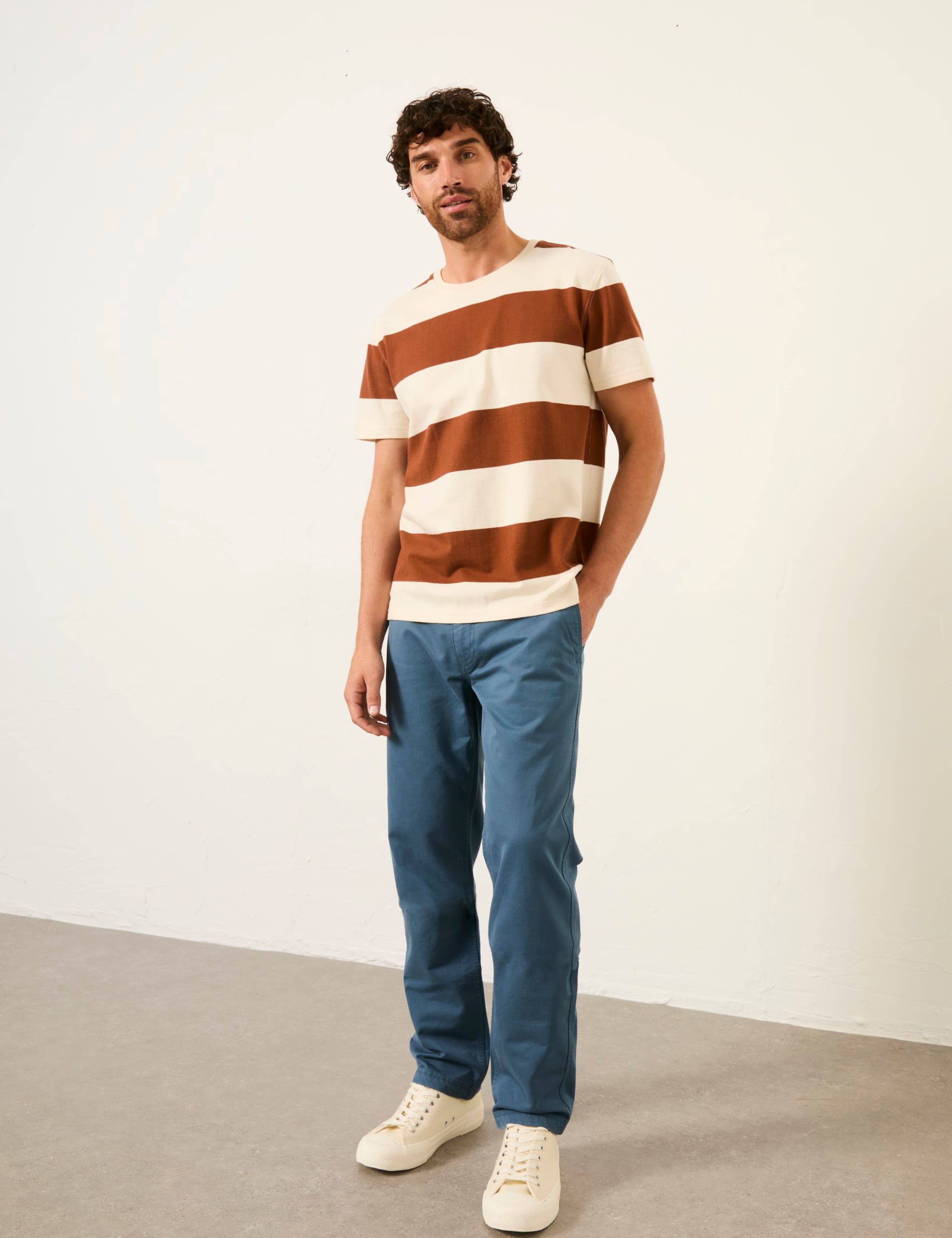 Relaxed Fit Pure Cotton Chinos 3 of 6
