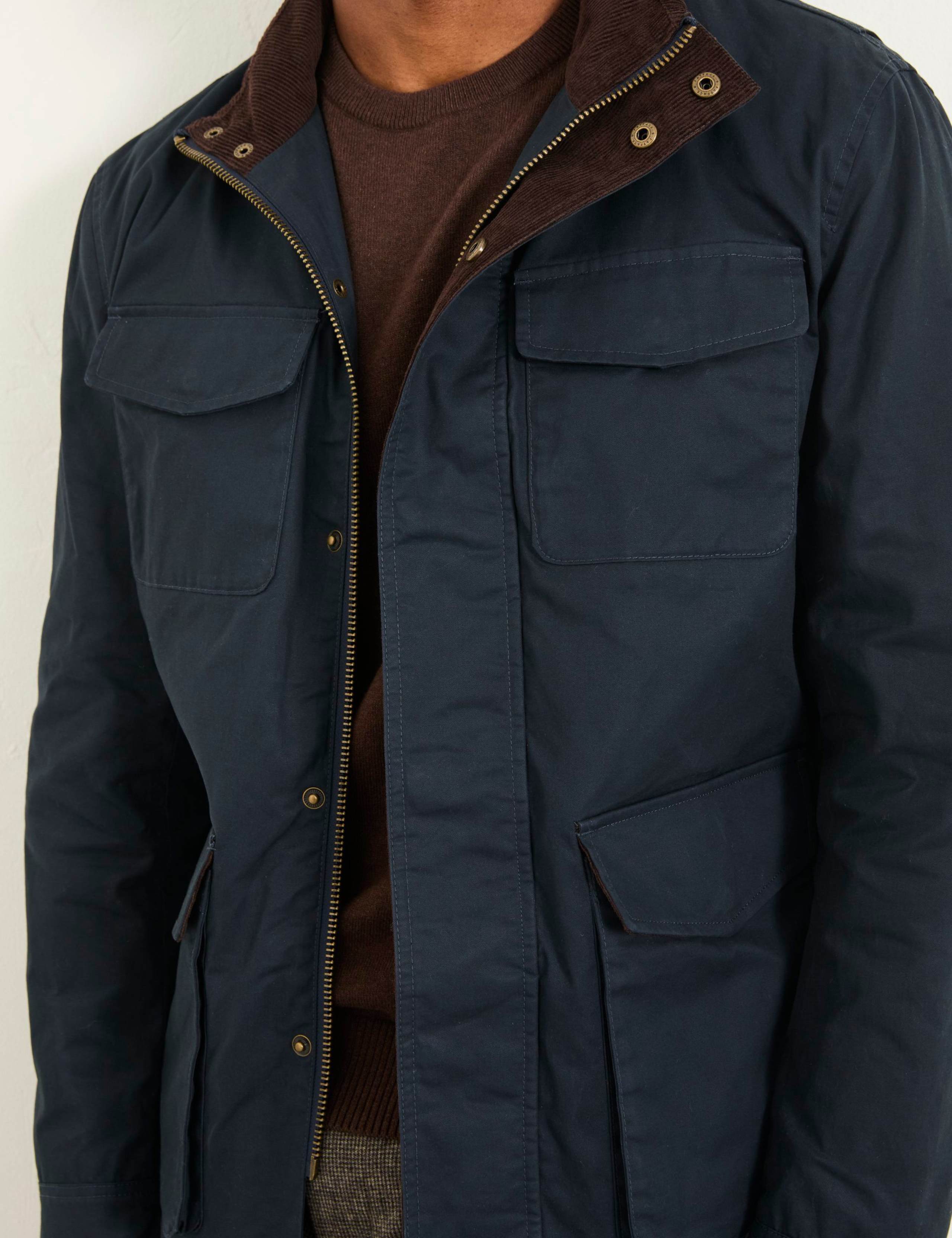 Pure Cotton Funnel Neck Utility Jacket 6 of 6