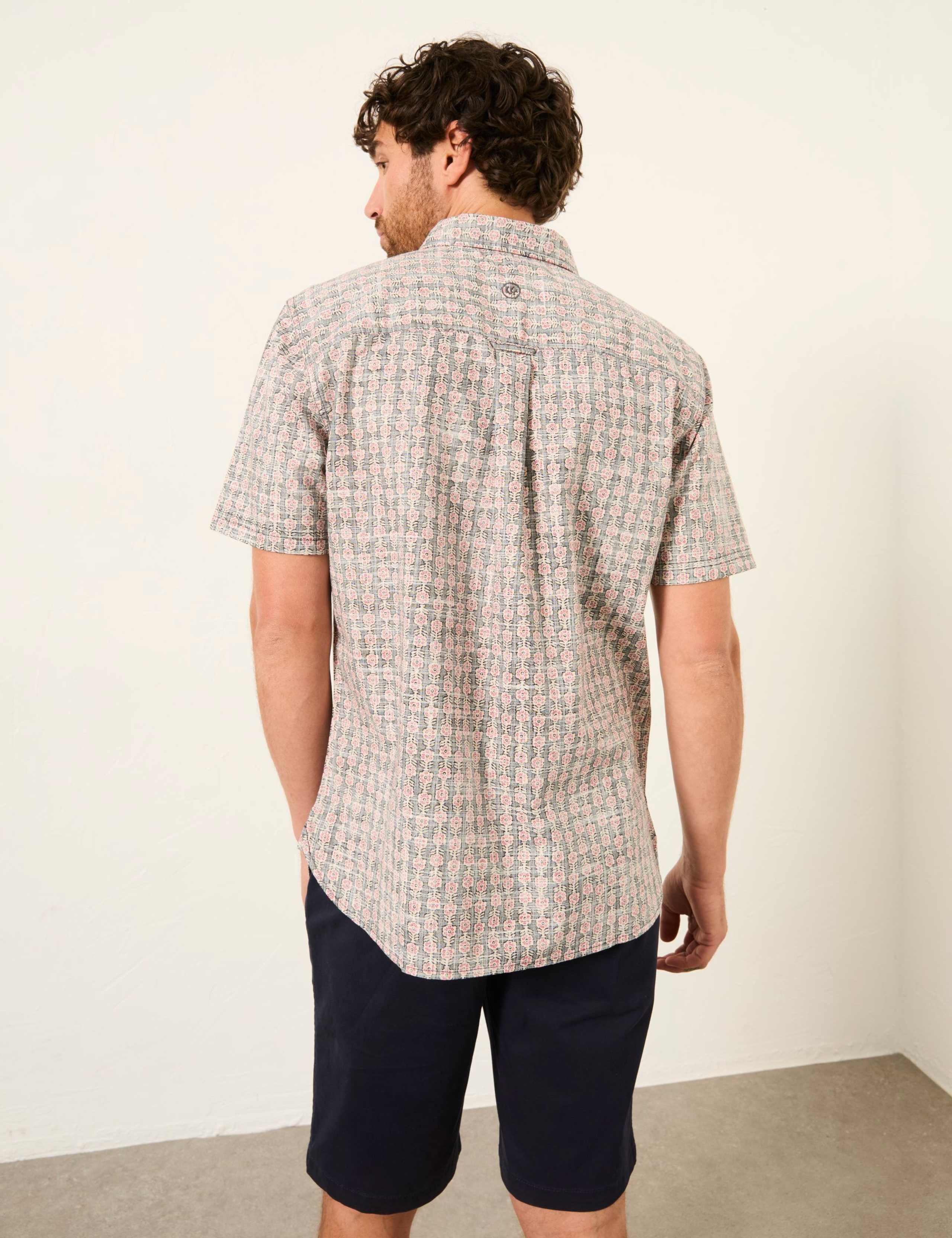 Regular Fit Pure Cotton Floral Shirt 3 of 6