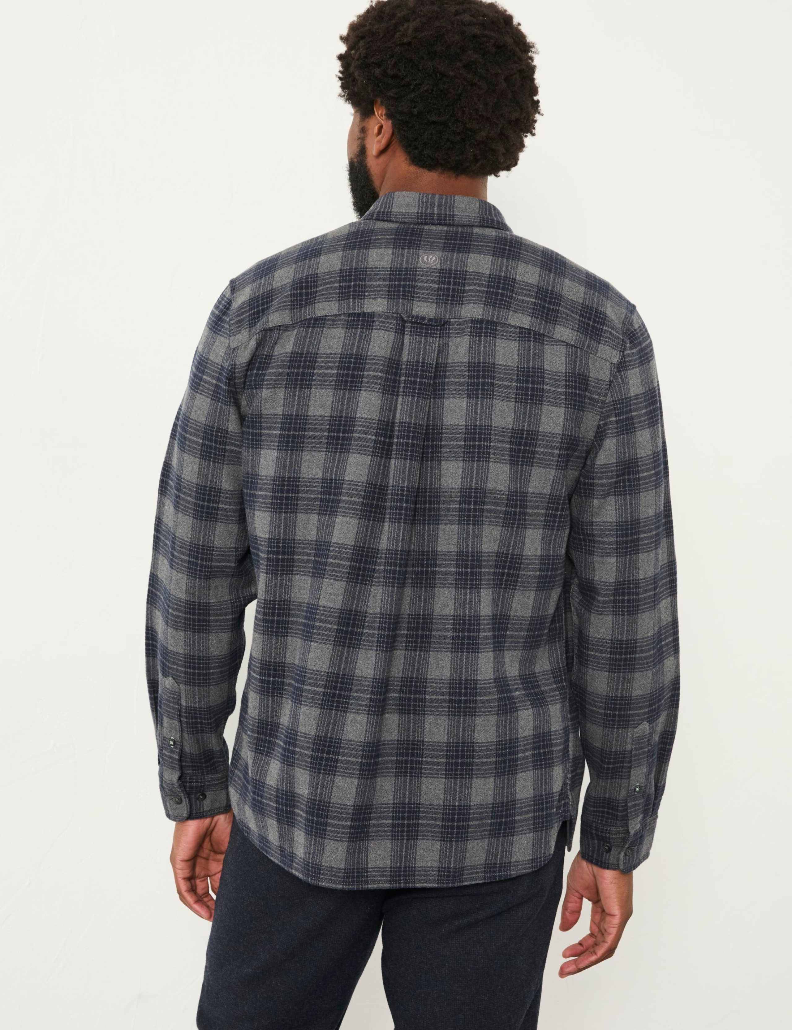 Regular Fit Pure Cotton Checked Shirt 3 of 5