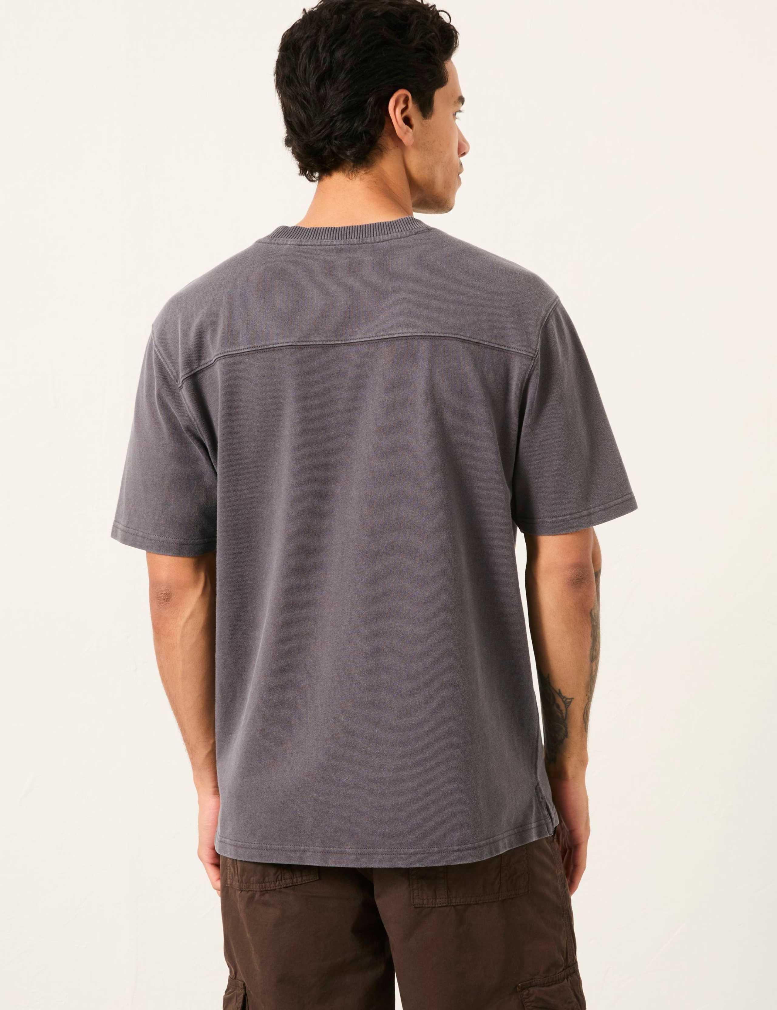 Cotton Rich Crew Neck T-Shirt 3 of 4