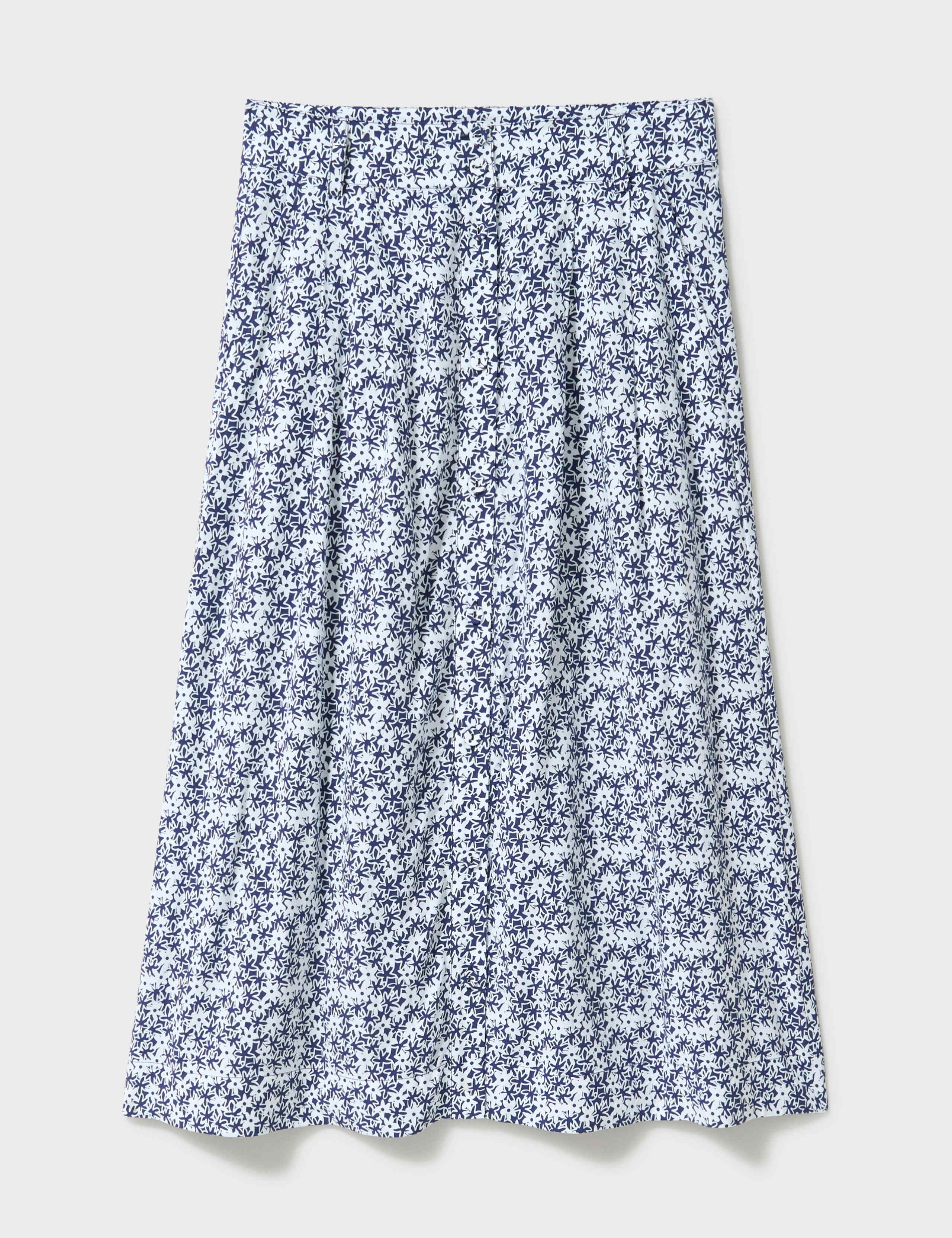 Floral Midi A-Line Skirt 2 of 5