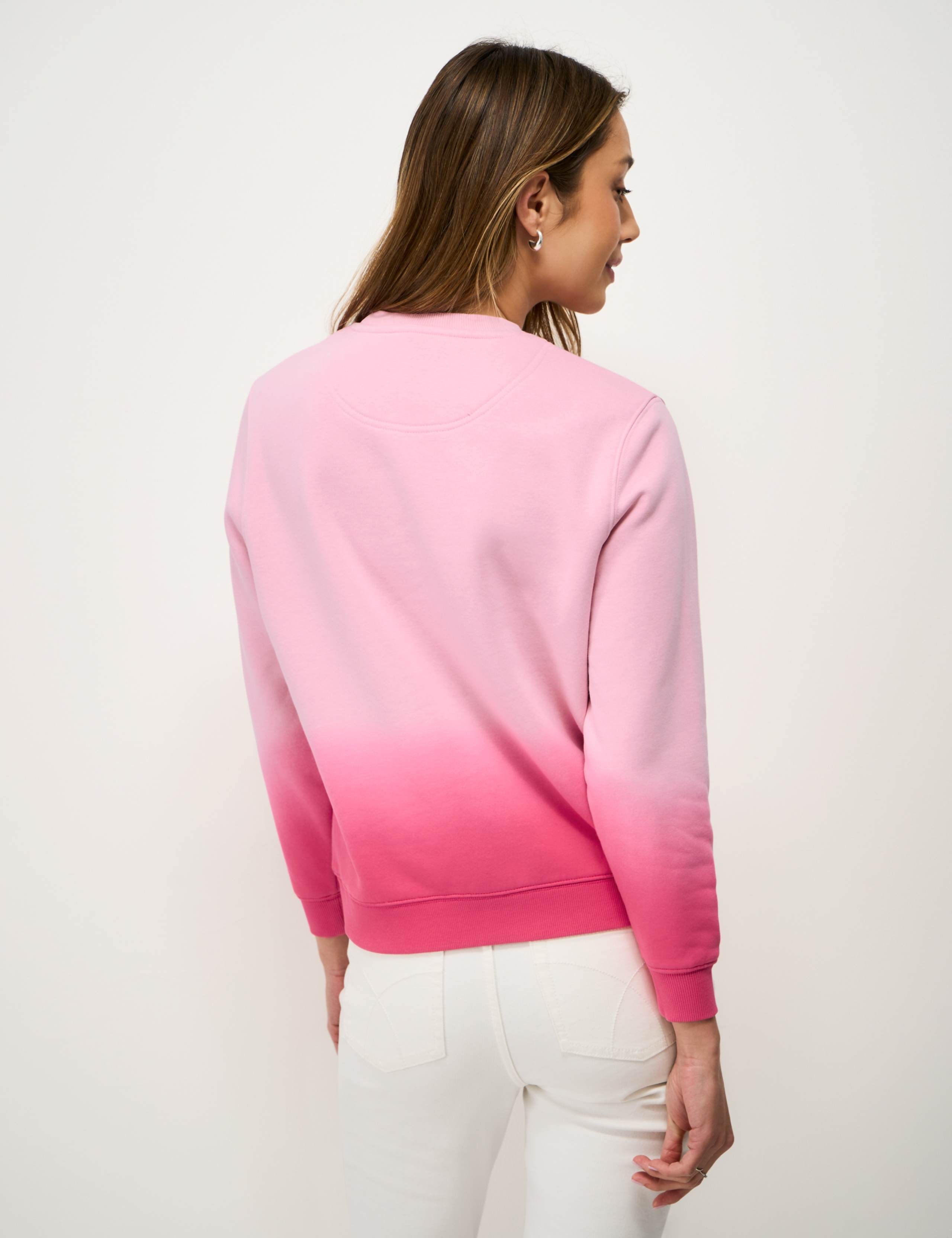 Cotton Rich Brushed Back Ombre Sweatshirt 3 of 5