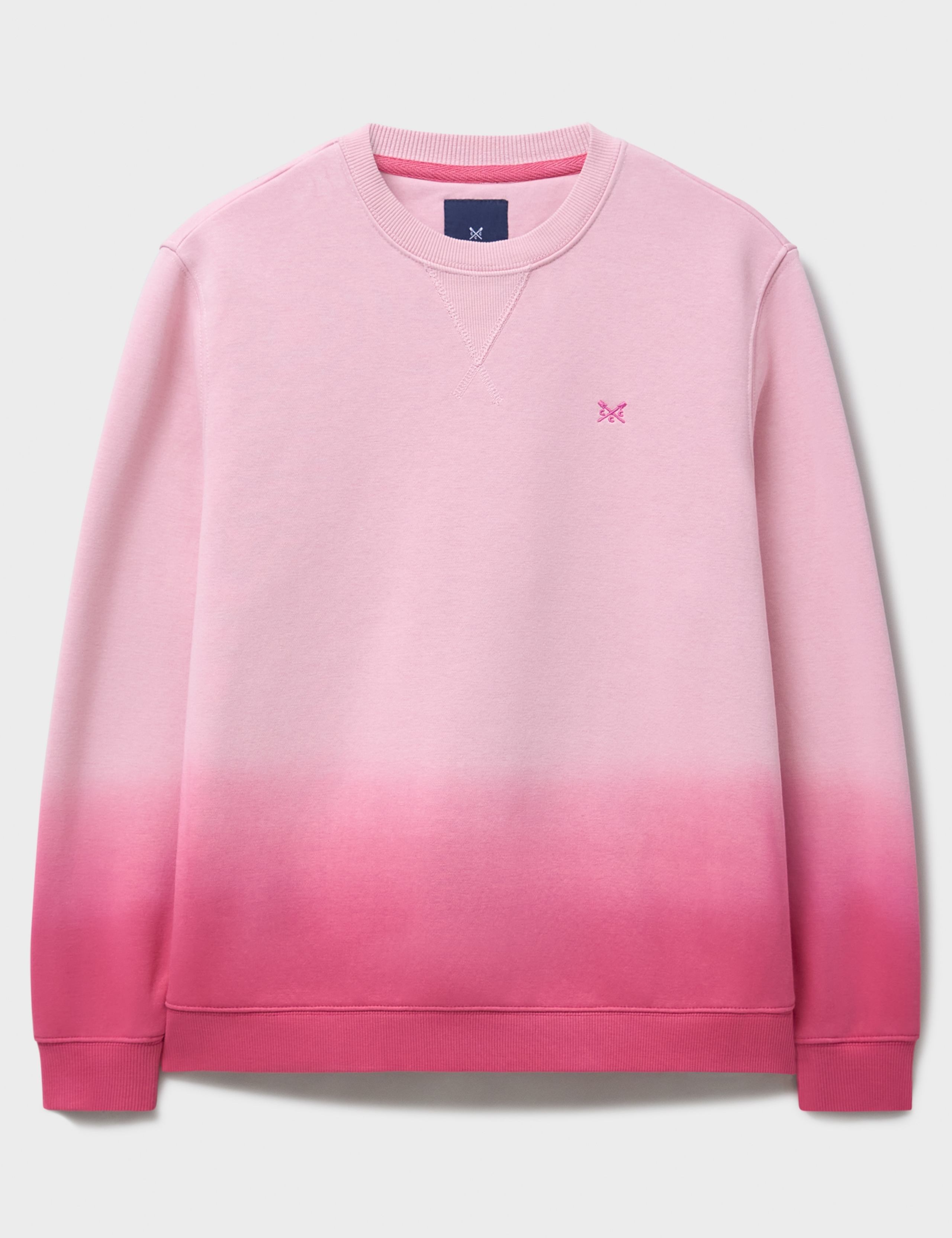 Cotton Rich Brushed Back Ombre Sweatshirt 2 of 5