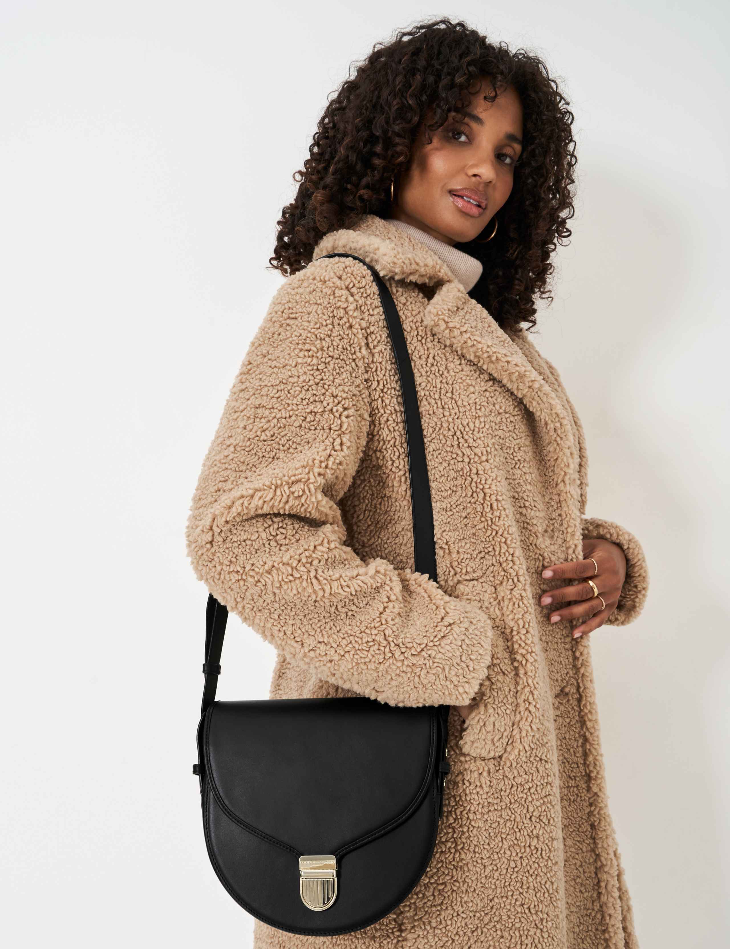 Leather Shoulder Bag 2 of 3