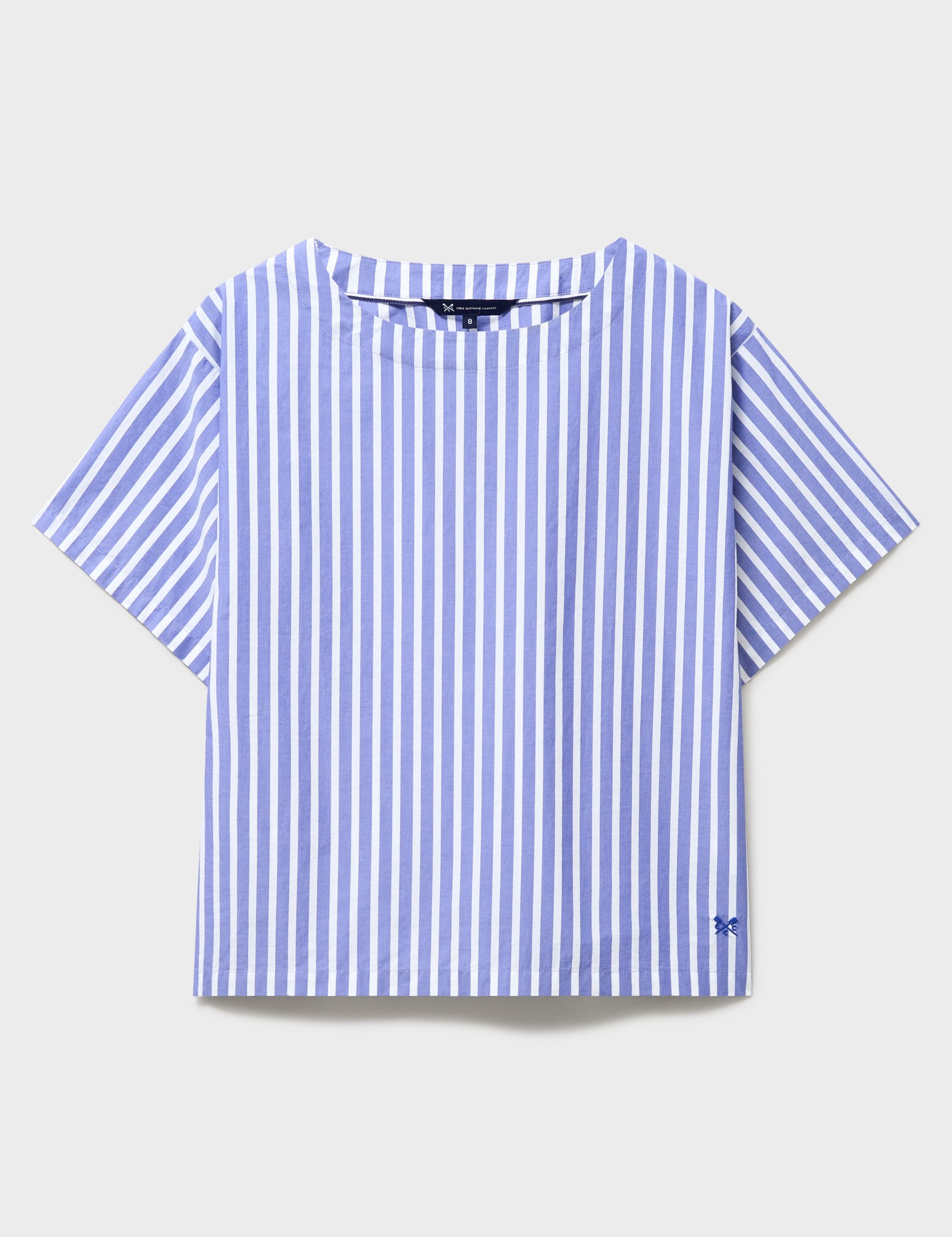 Pure Cotton Striped Relaxed Blouse 2 of 5