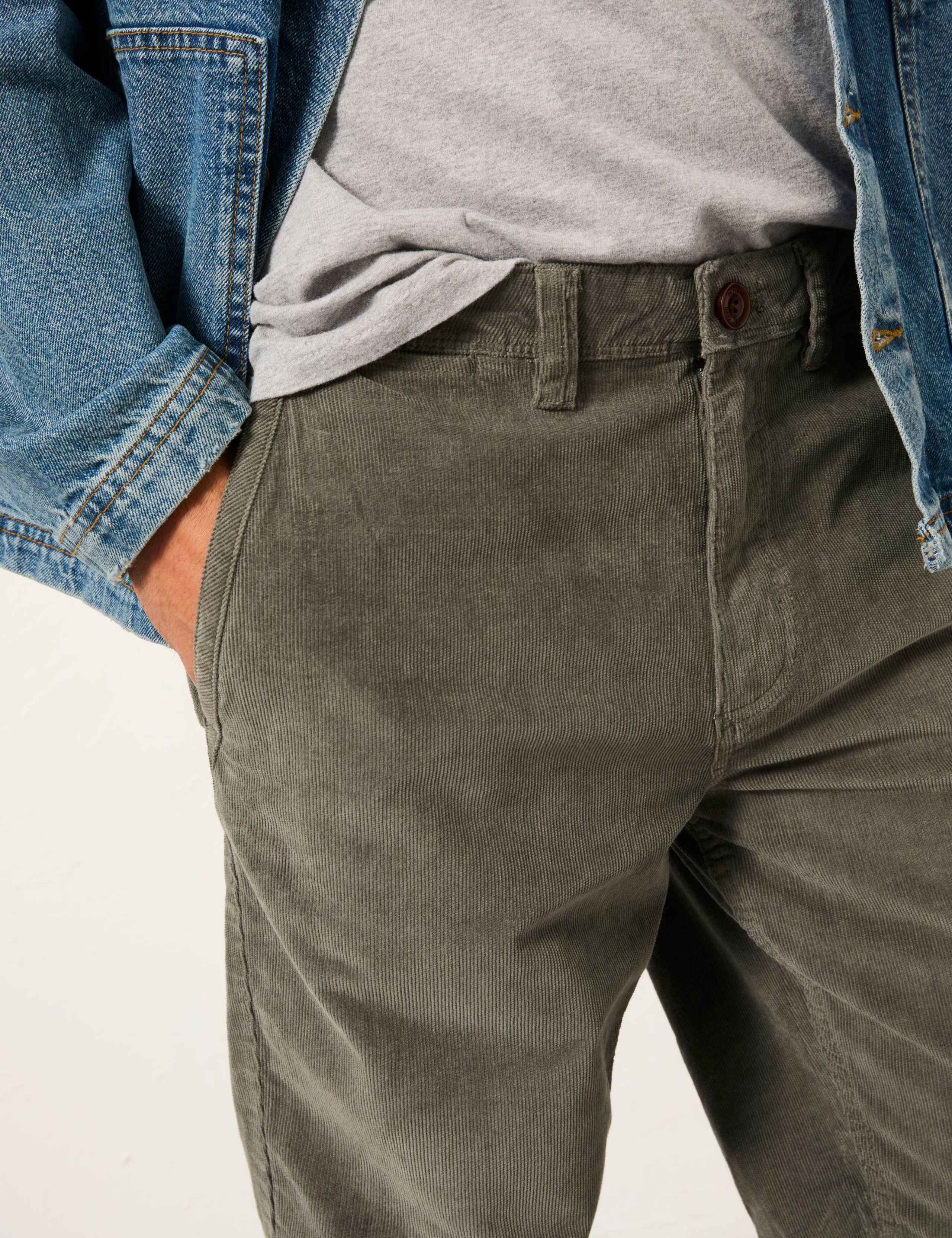 Cotton Rich Cord Chino Trousers 6 of 6