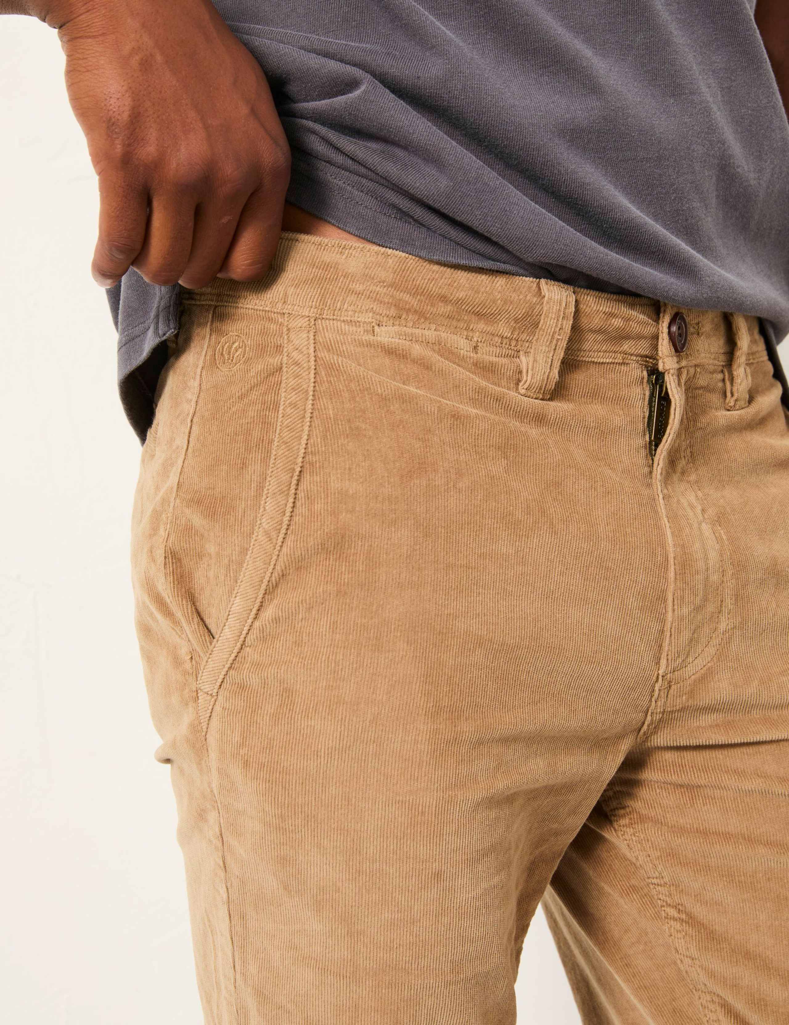 Cotton Rich Cord Chino Trousers 5 of 6