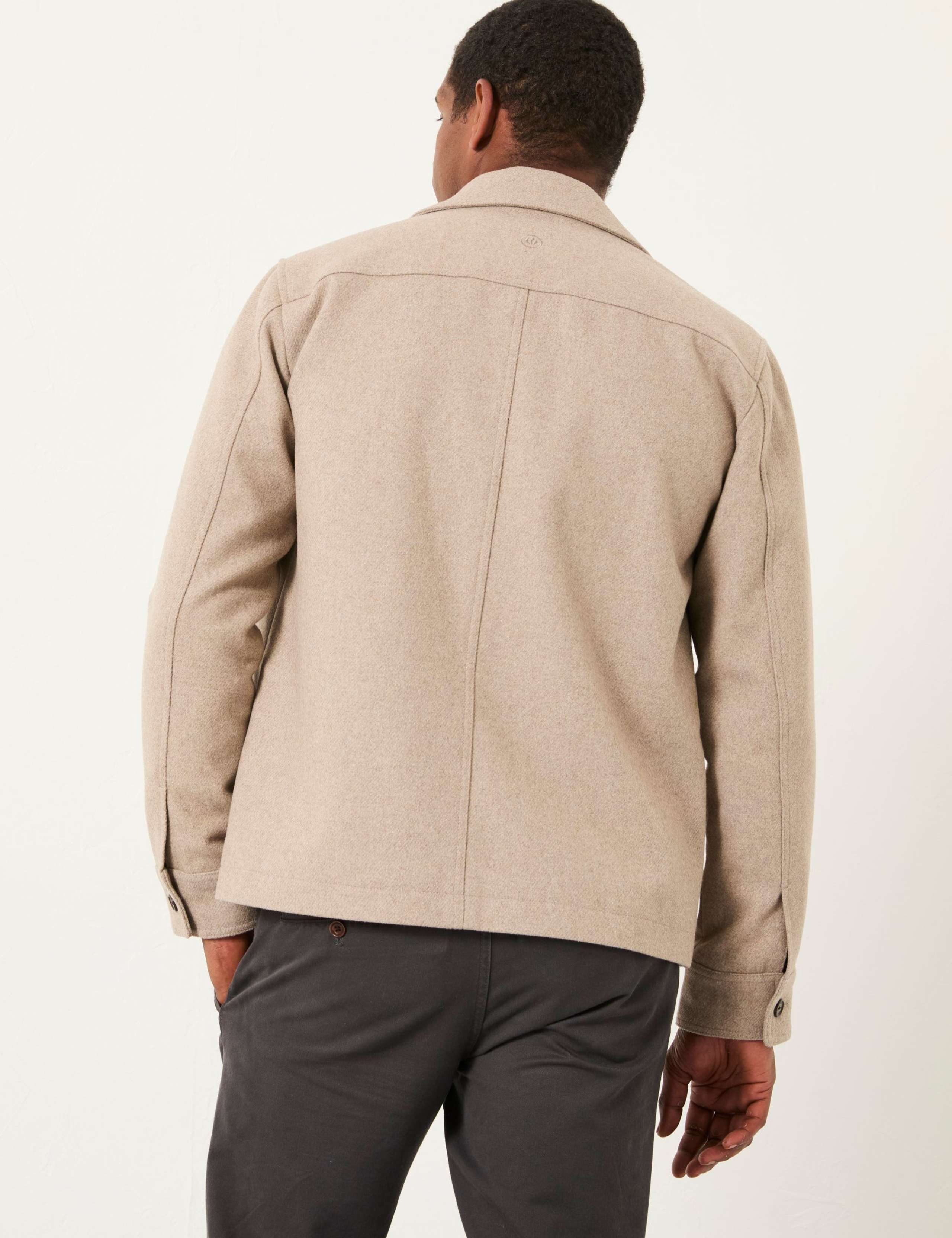Wool Blend Overshirt 4 of 5