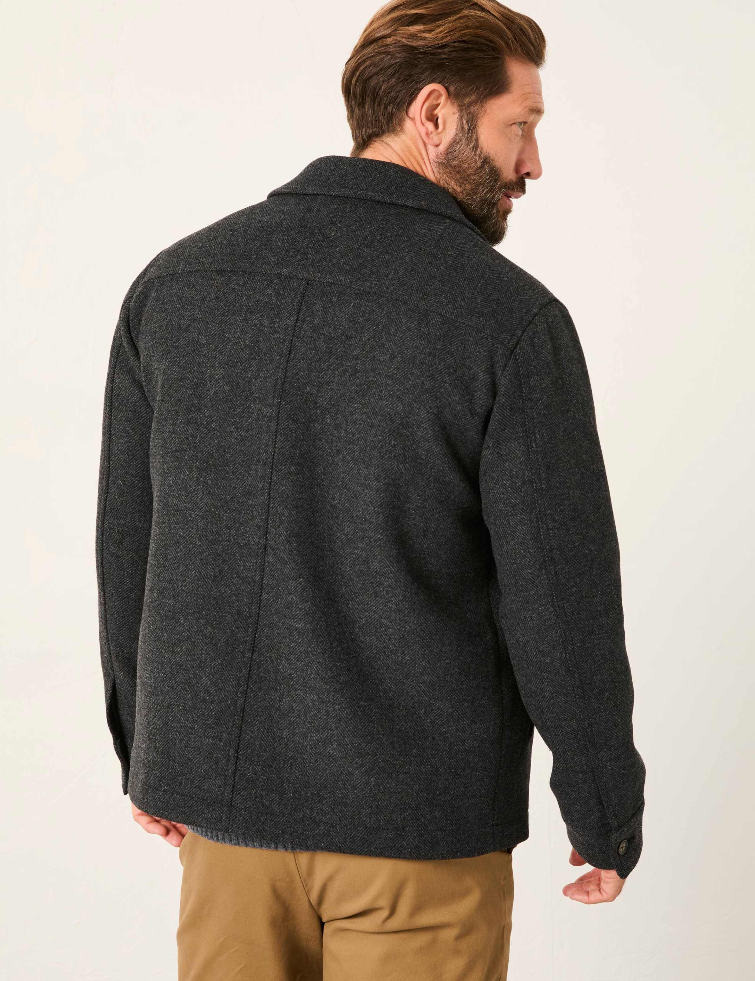 Wool Blend Overshirt 4 of 5