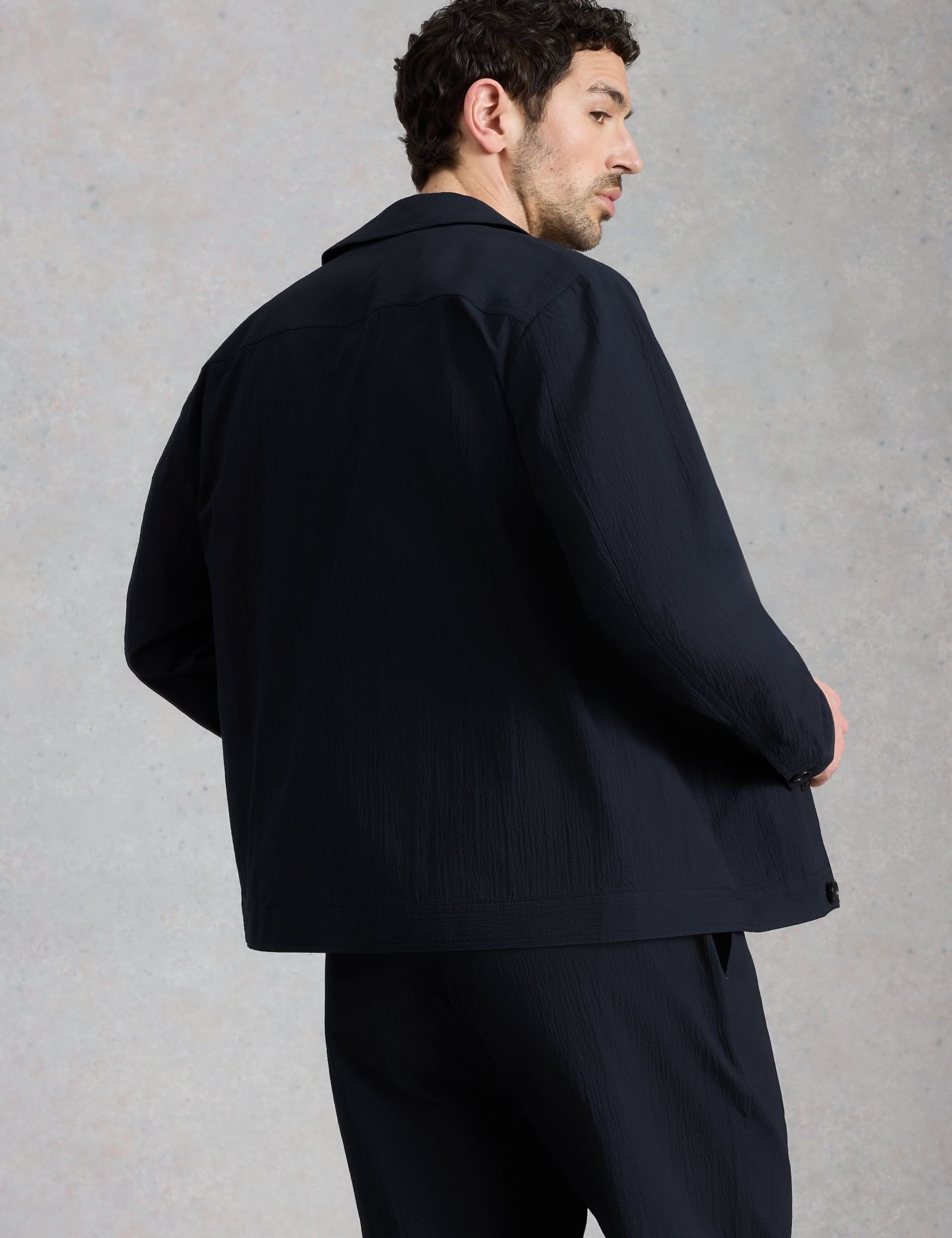 Falmouth Pure Cotton Seersucker Jacket 5 of 6