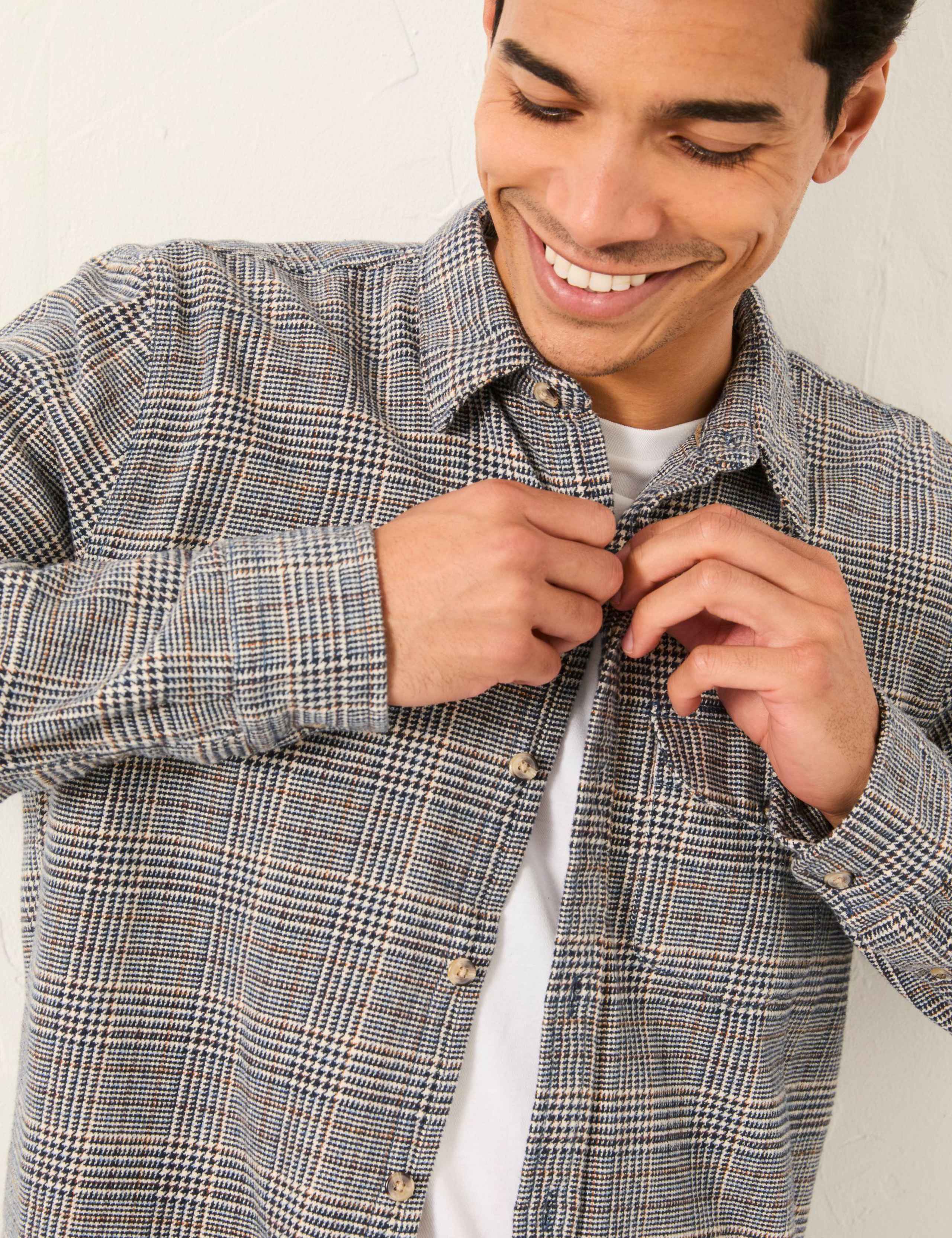 Regular Fit Pure Cotton Checked Shirt 3 of 5