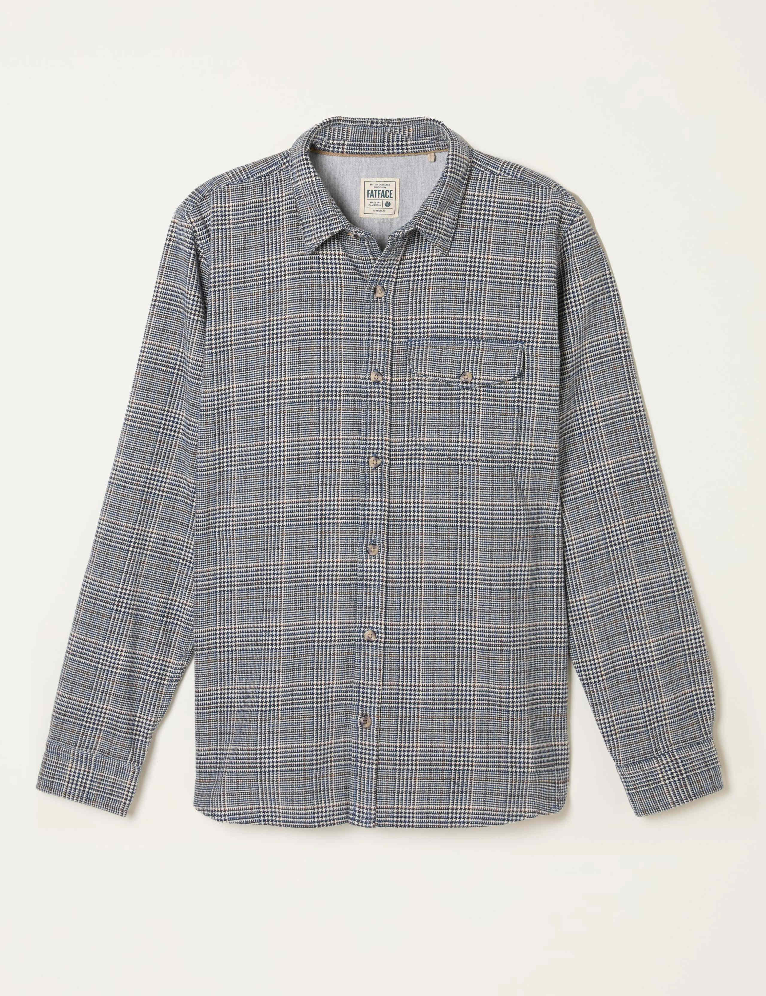 Regular Fit Pure Cotton Checked Shirt 2 of 5