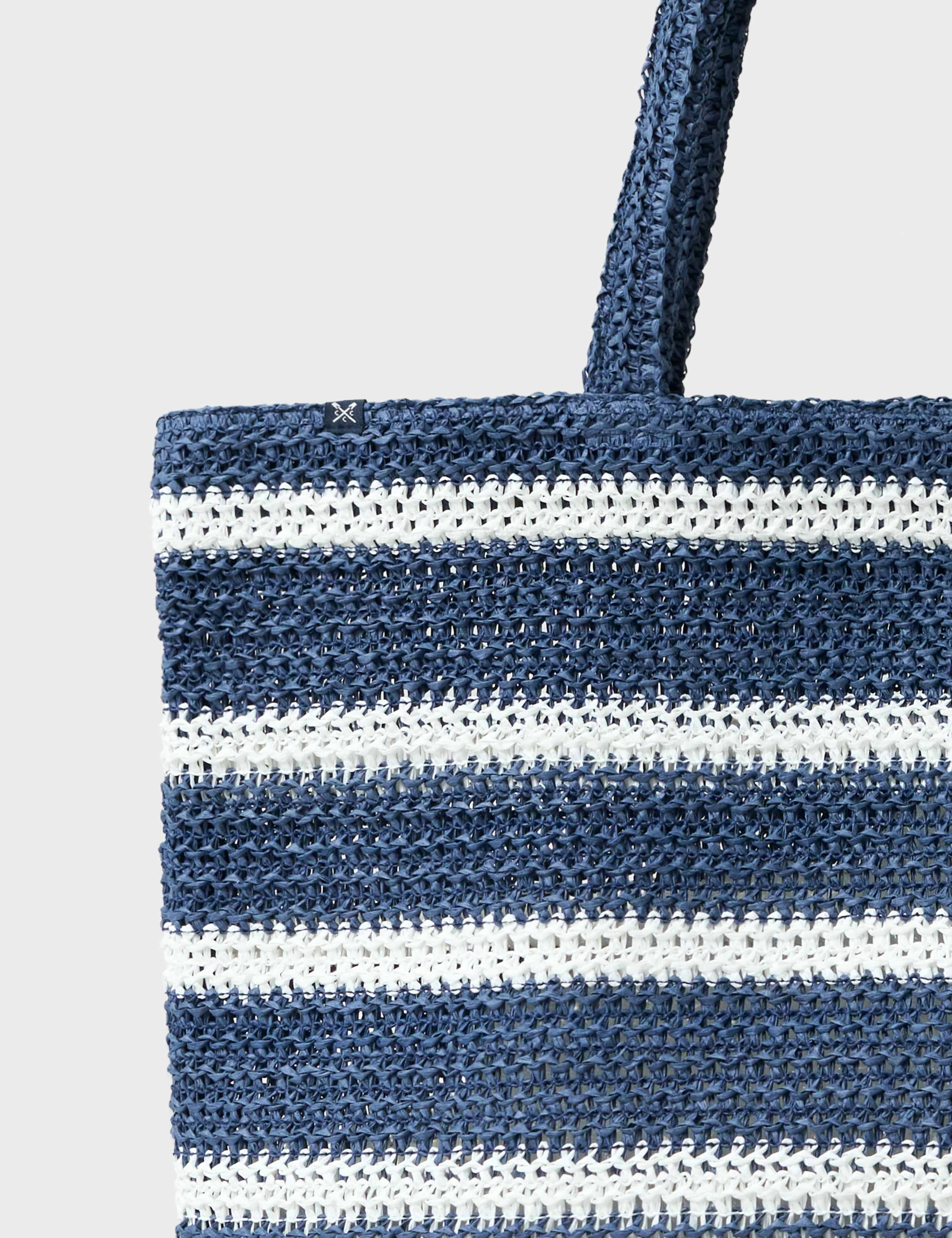 Striped Woven Shoulder Bag 2 of 3