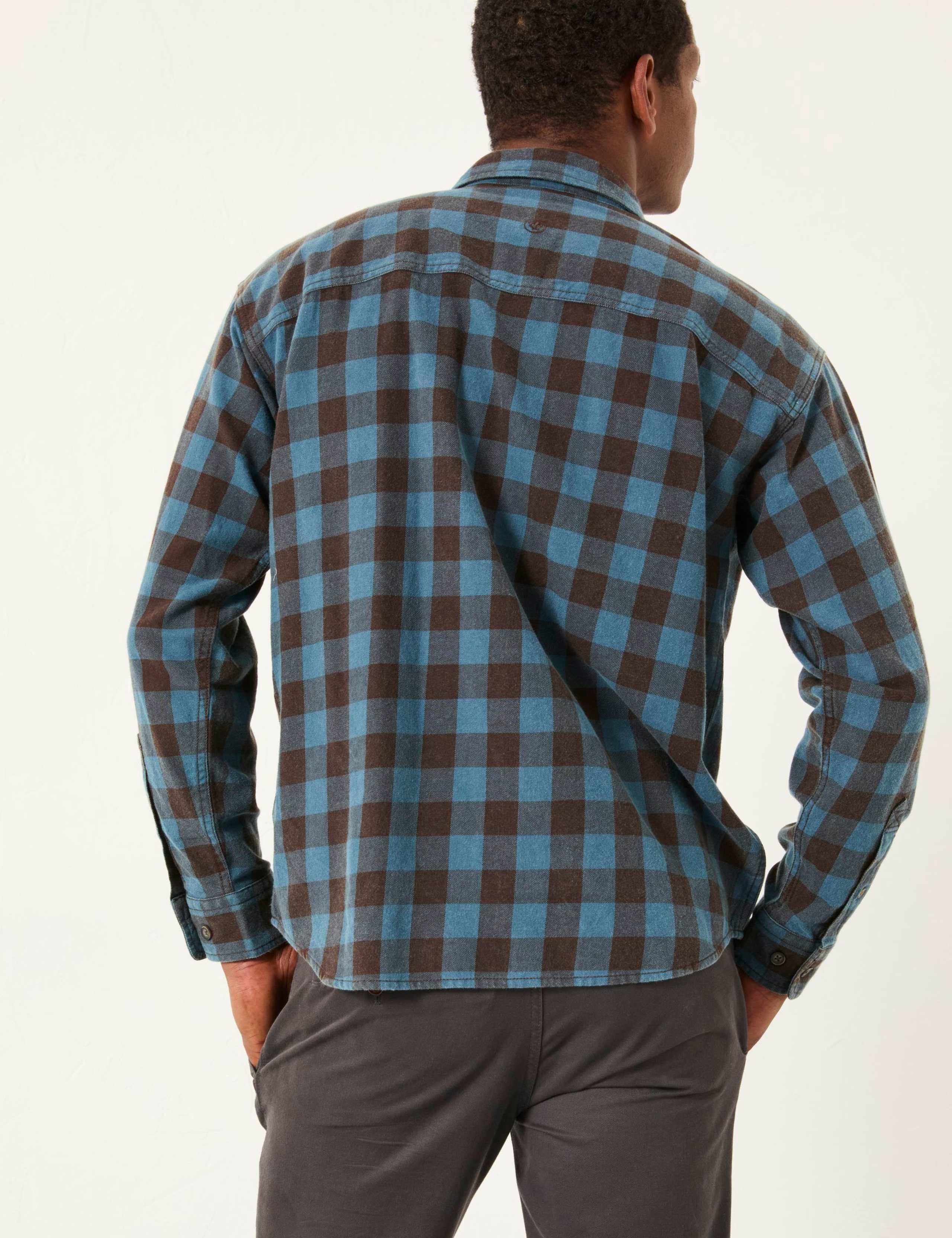 Regular Fit Pure Cotton Gingham Shirt 3 of 5