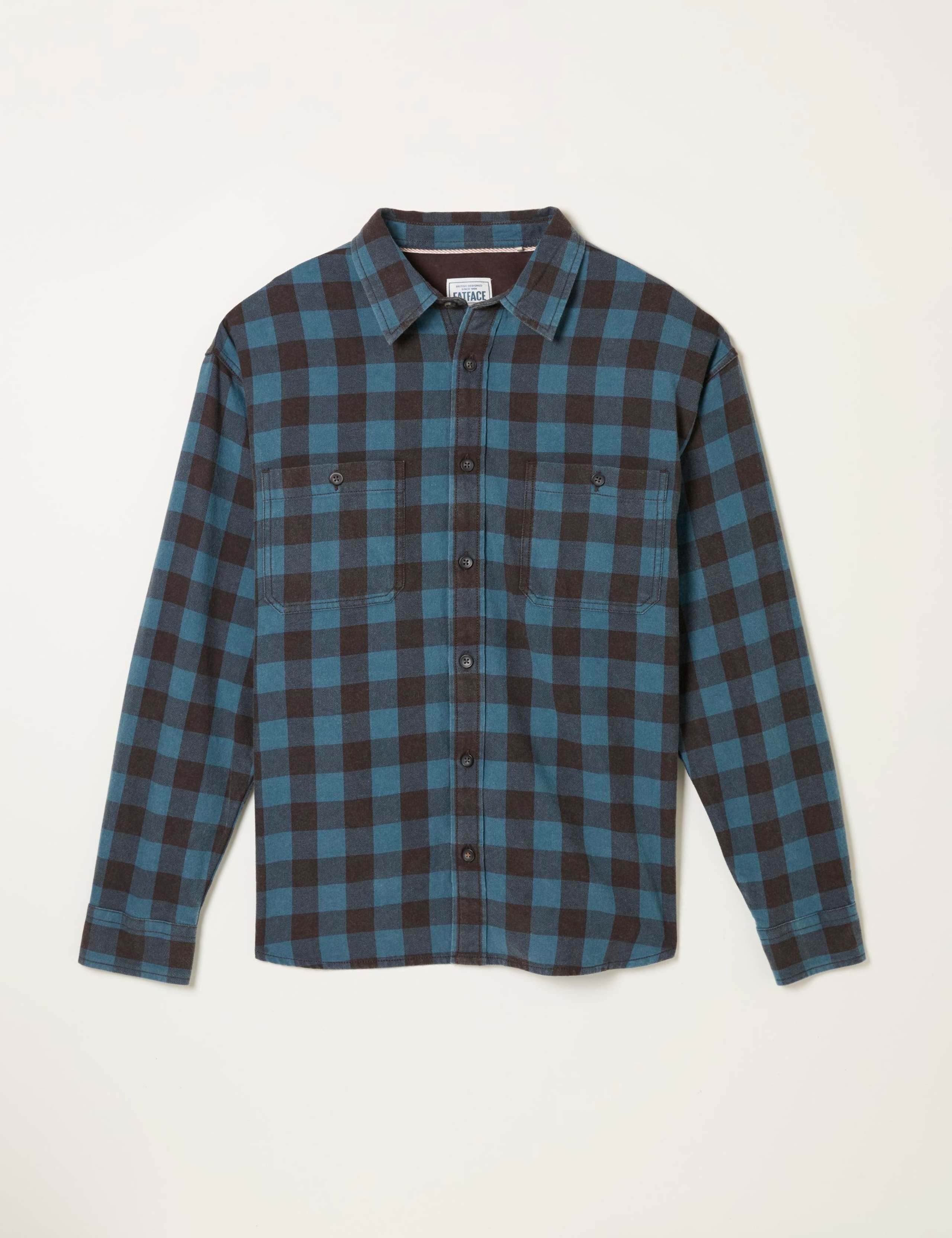 Regular Fit Pure Cotton Gingham Shirt 2 of 5