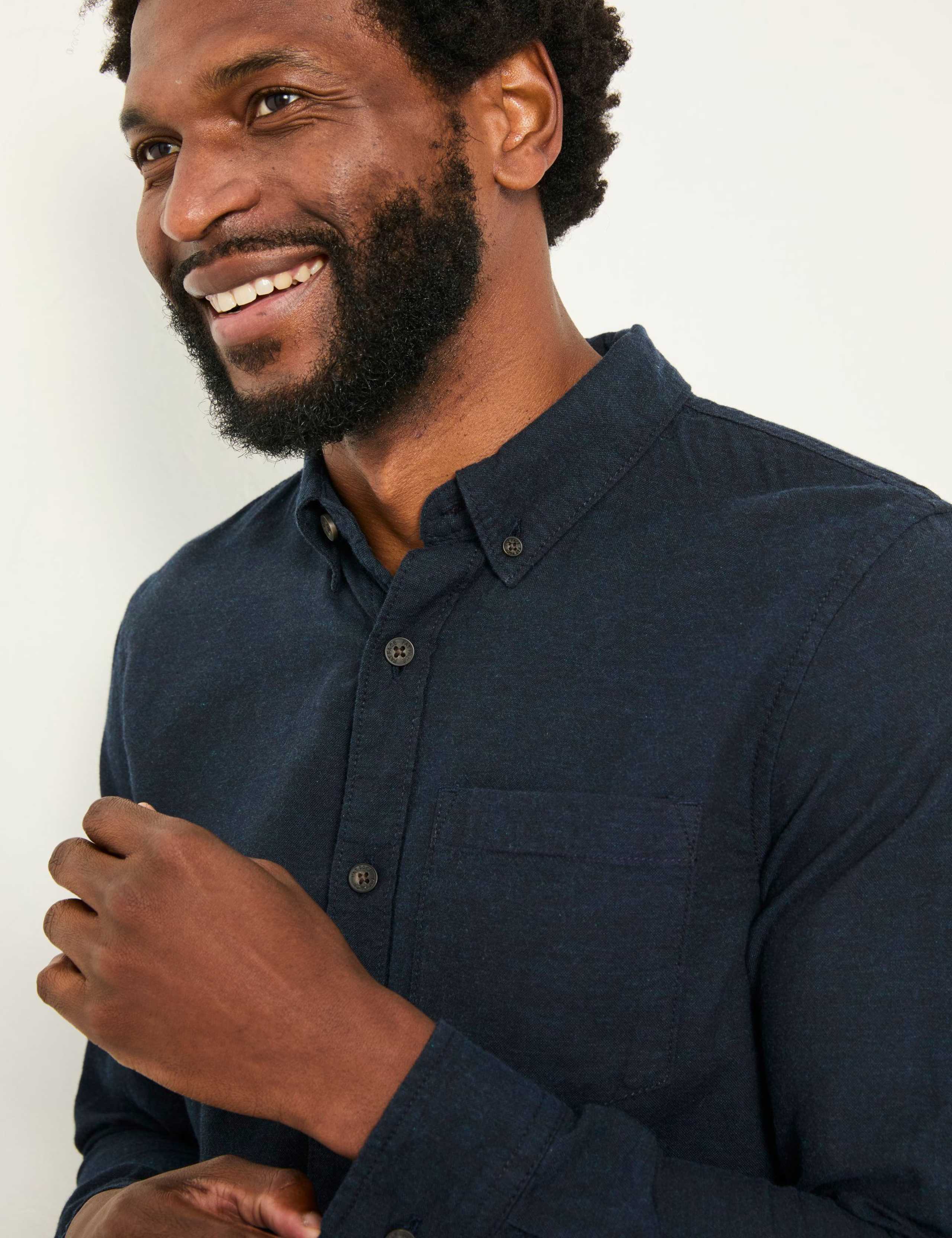 Regular Fit Pure Cotton Oxford Shirt 3 of 5