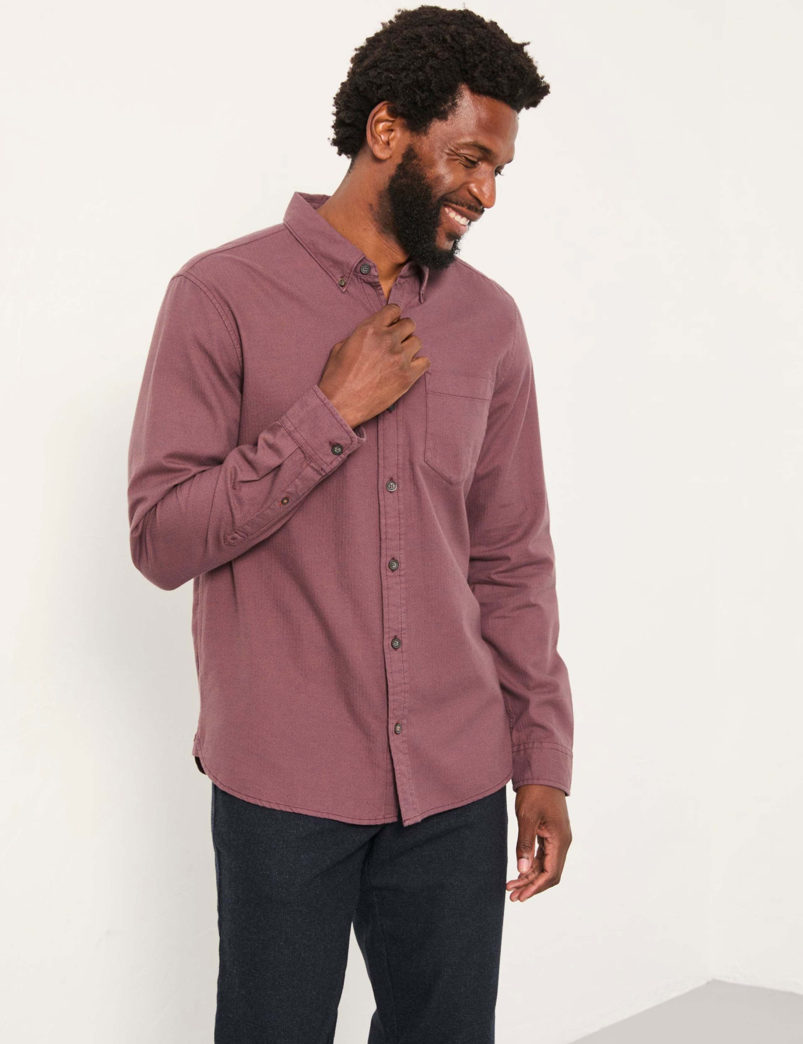 Regular Fit Pure Cotton Oxford Shirt 4 of 5