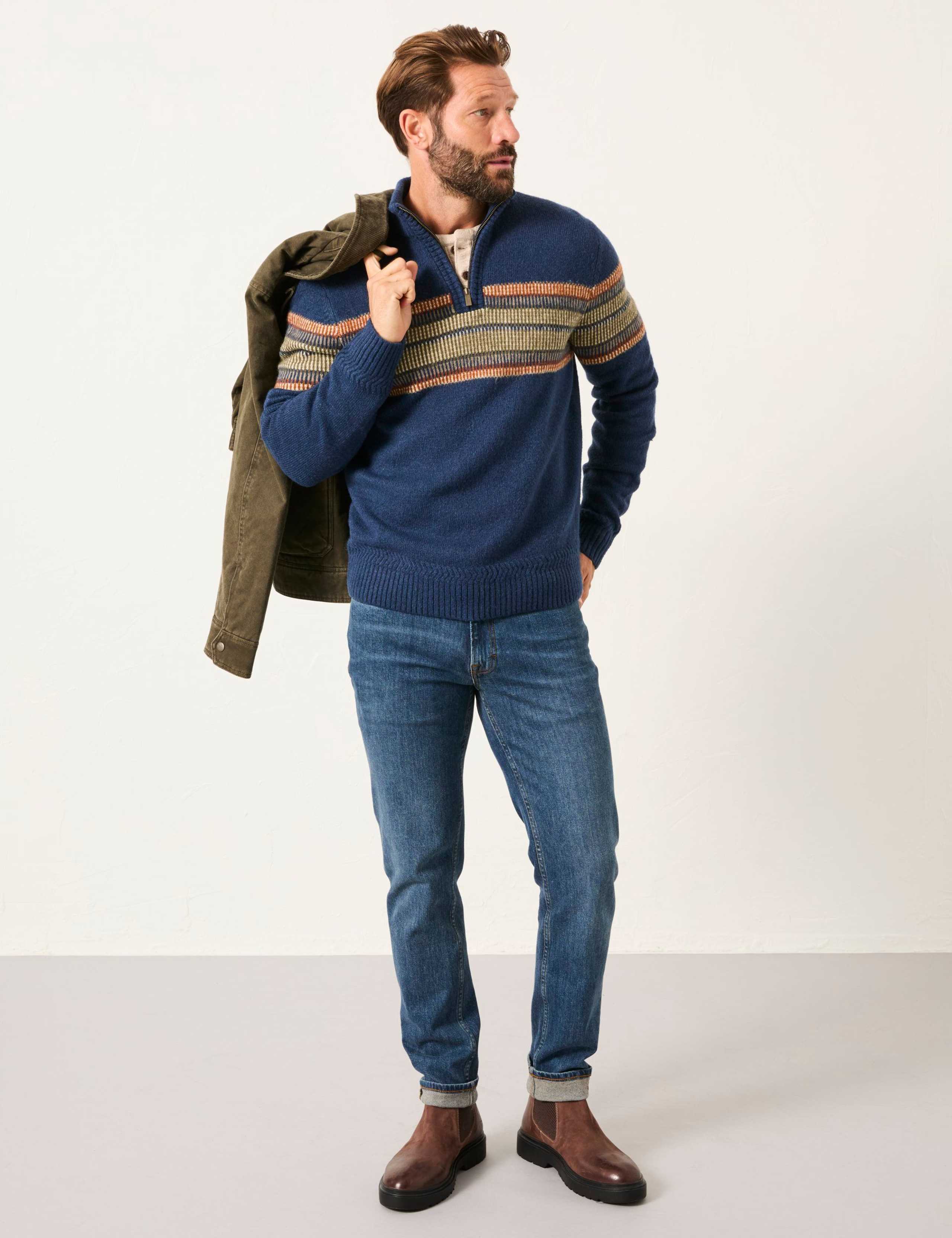 Patterned Half Zip Jumper 3 of 6
