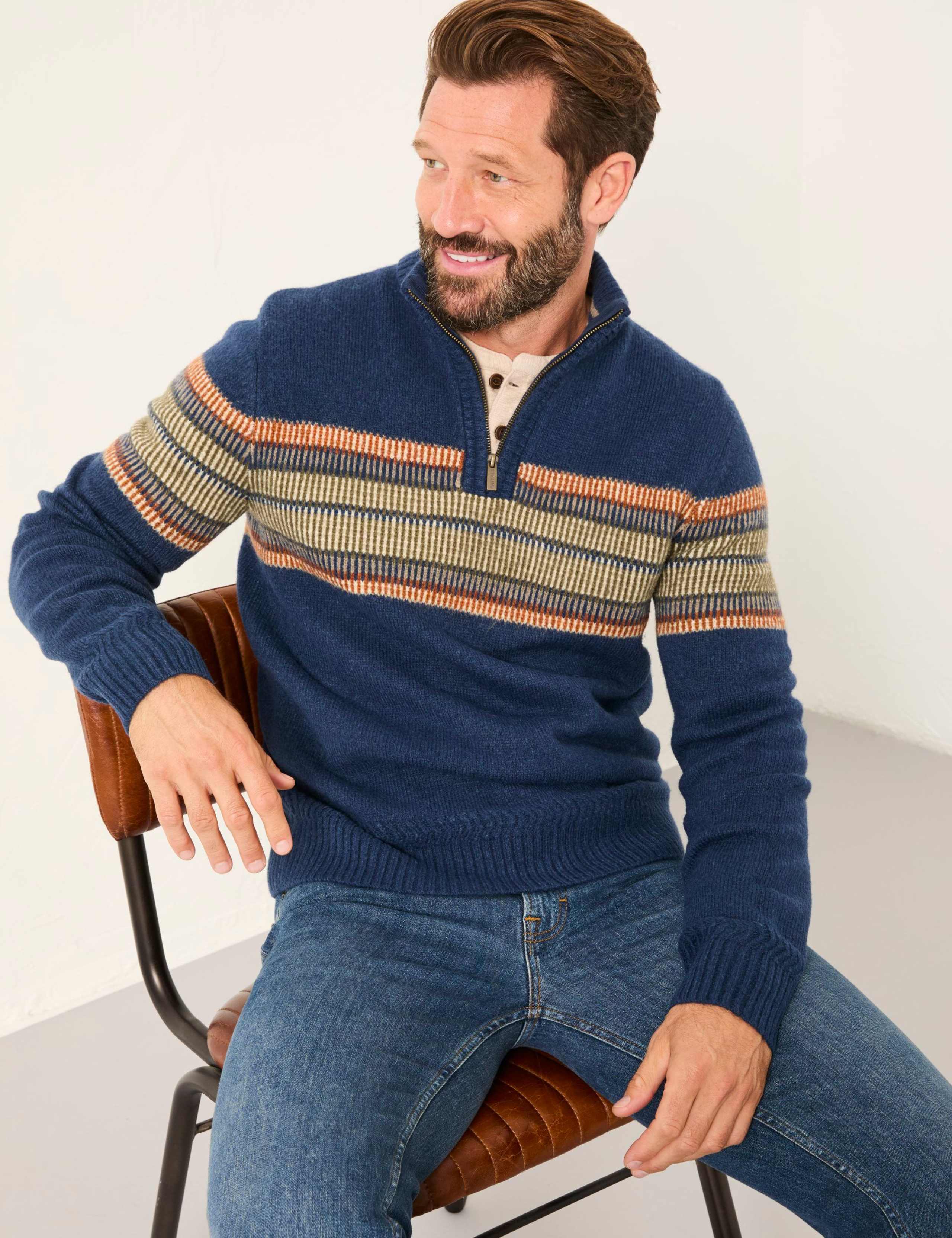 Patterned Half Zip Jumper 4 of 6