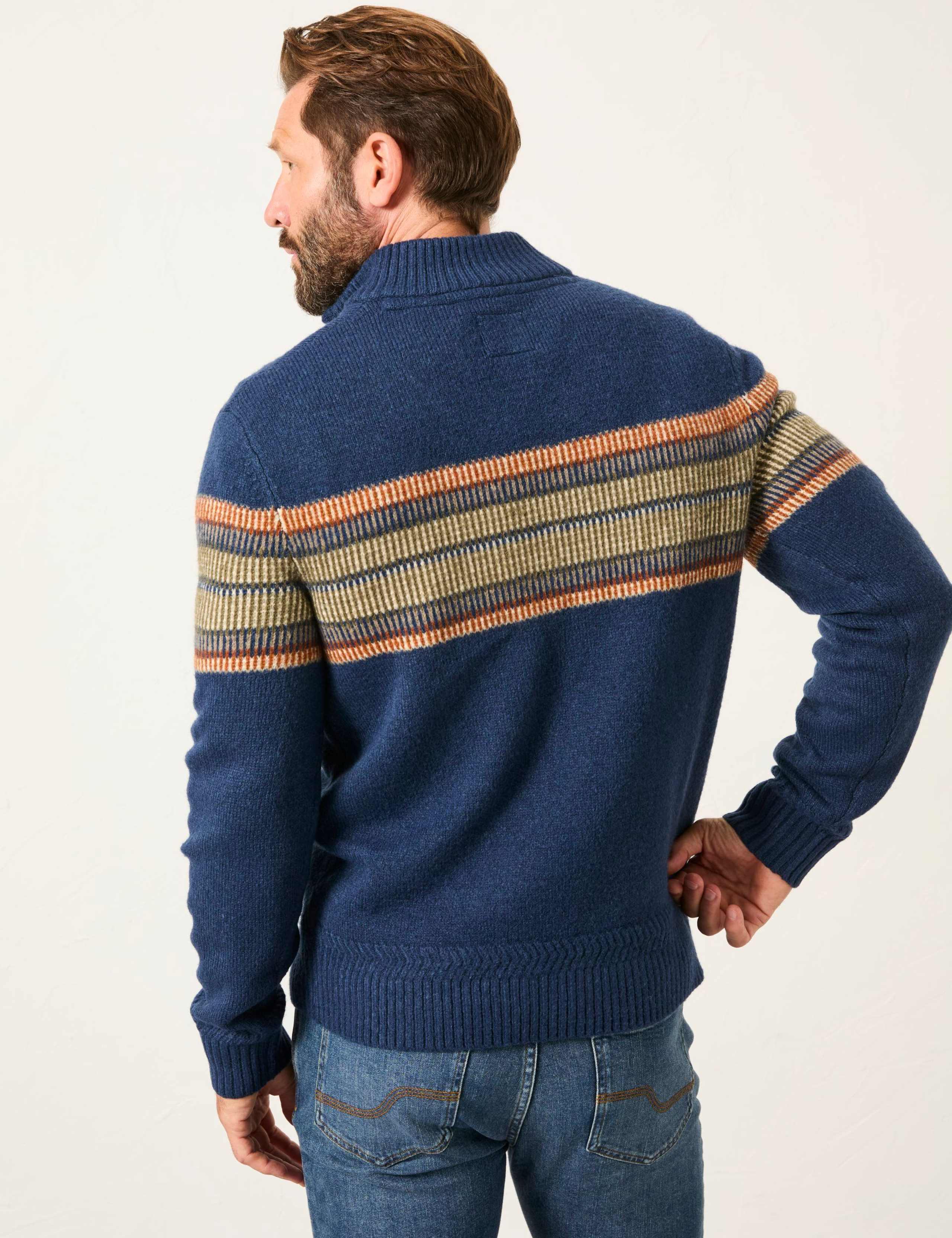 Patterned Half Zip Jumper 5 of 6