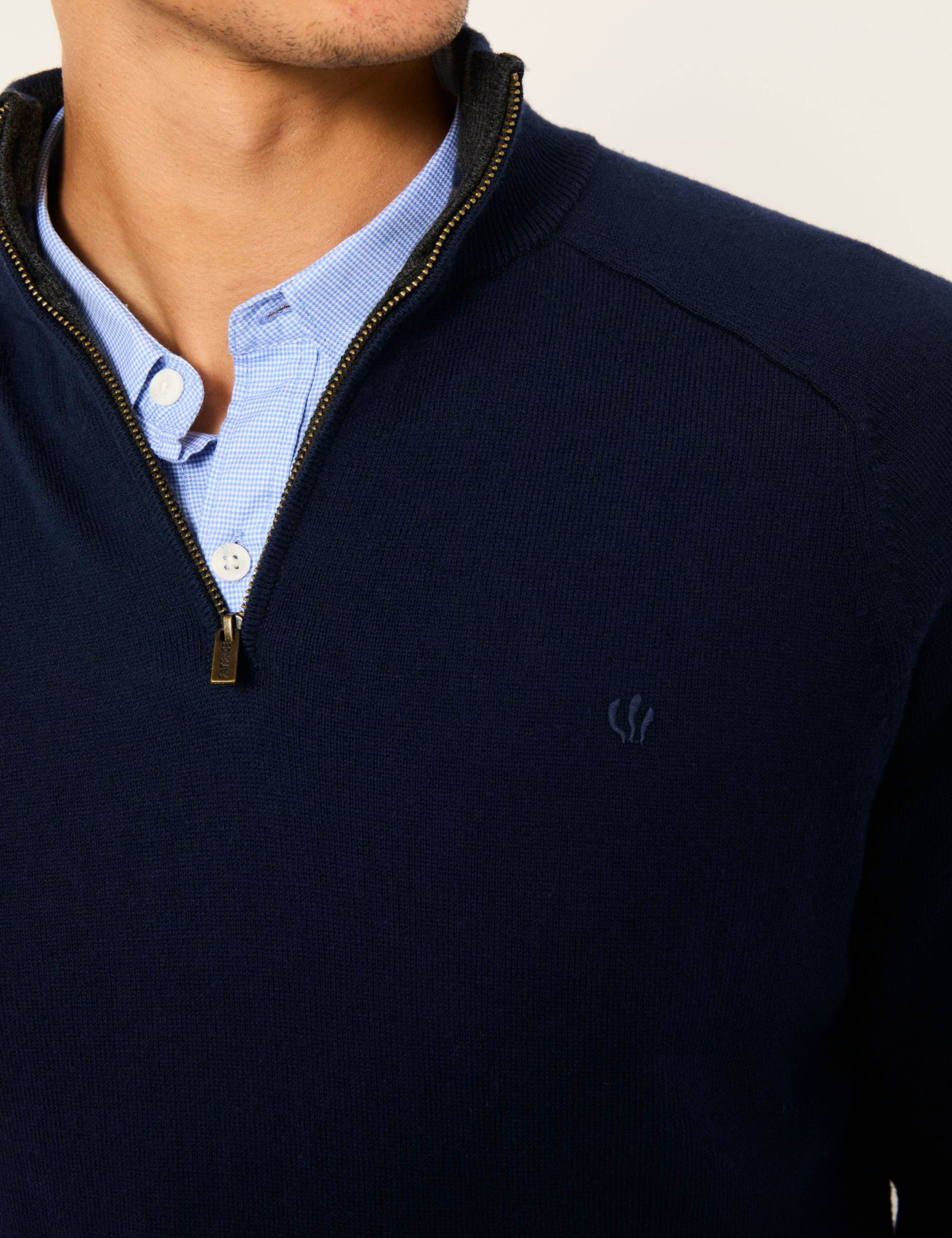 Knitted Half Zip Jumper 5 of 5