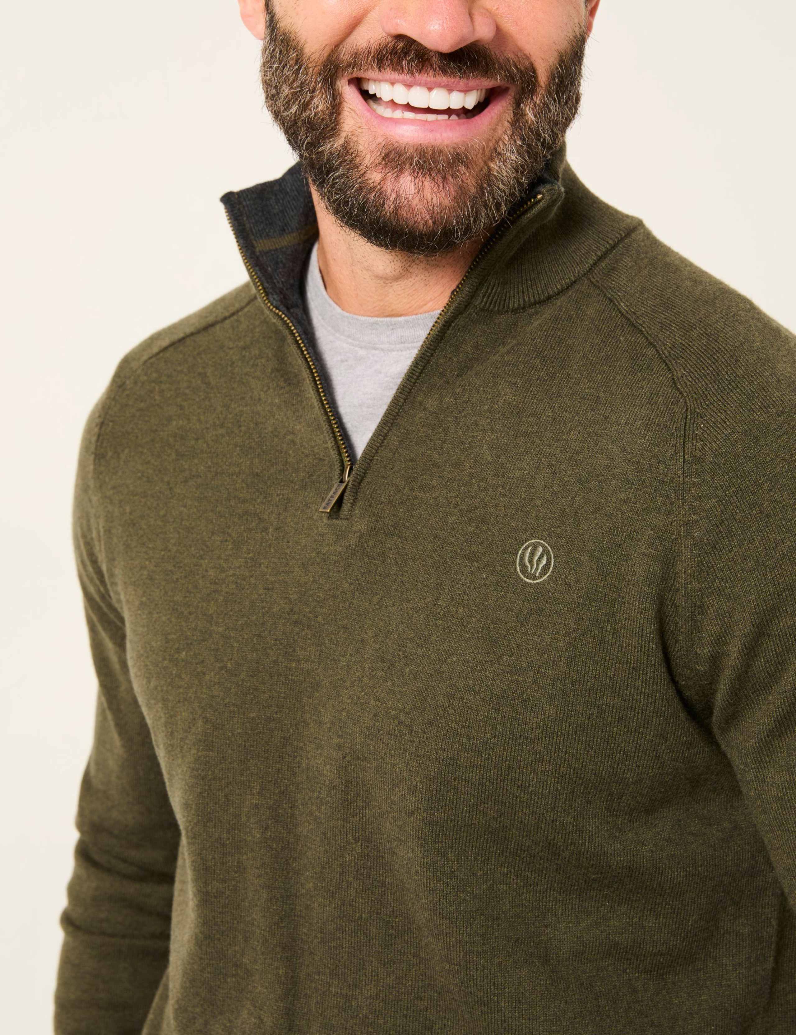 Knitted Half Zip Jumper 5 of 5