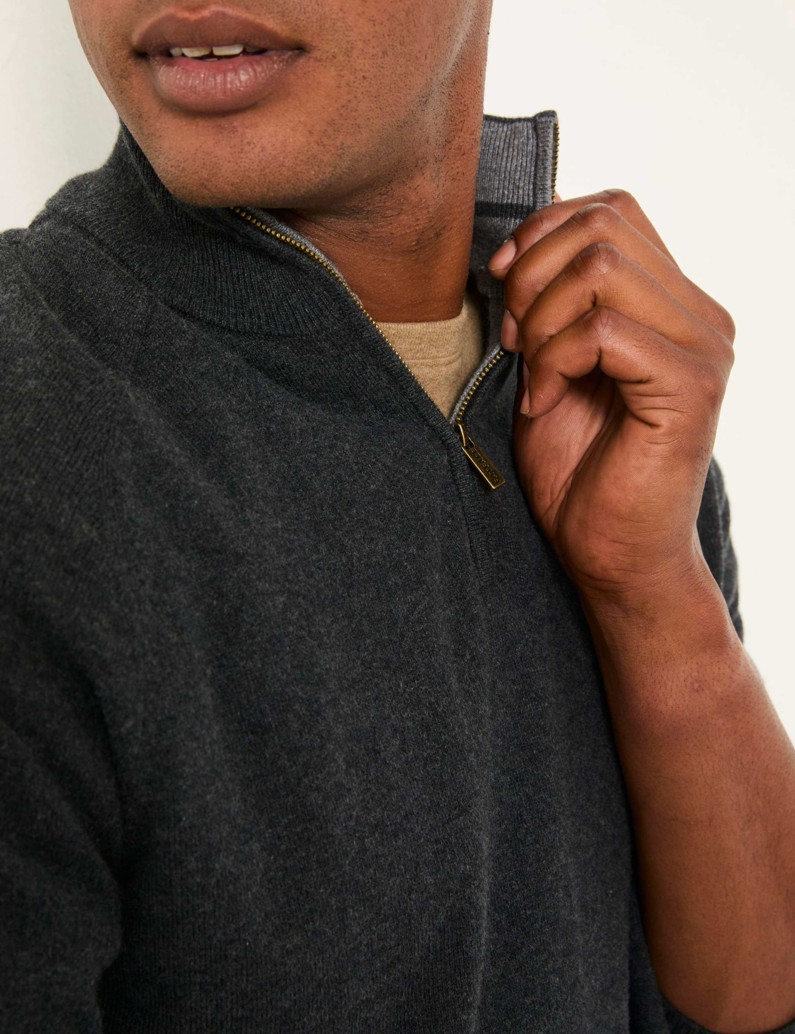 Knitted Half Zip Jumper 5 of 5