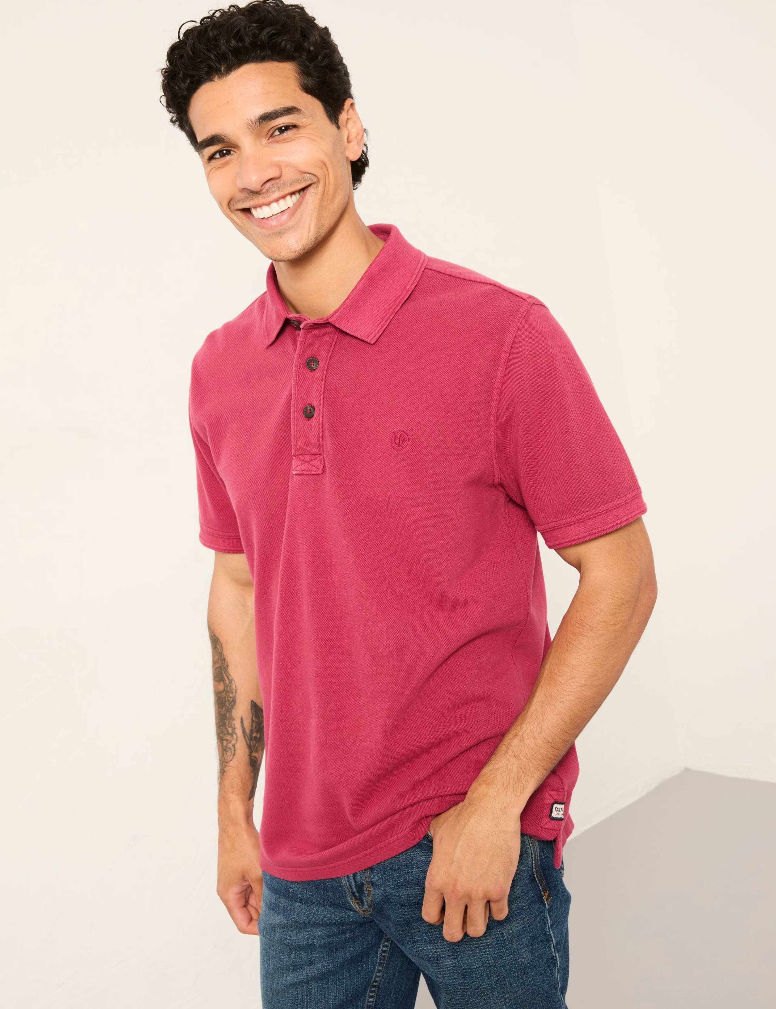 Pure Cotton Pique Polo Shirt 3 of 6