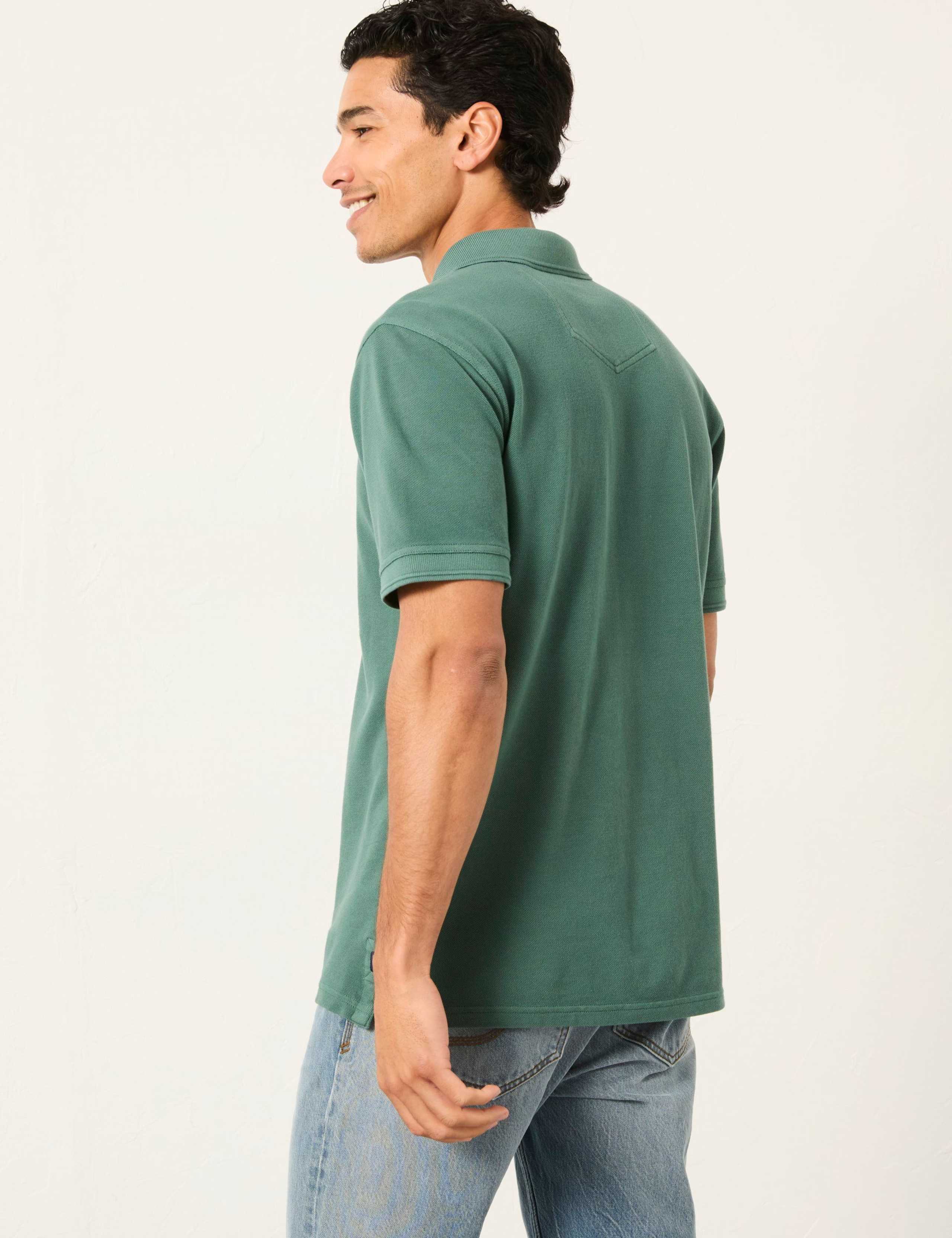 Pure Cotton Pique Polo Shirt 4 of 6