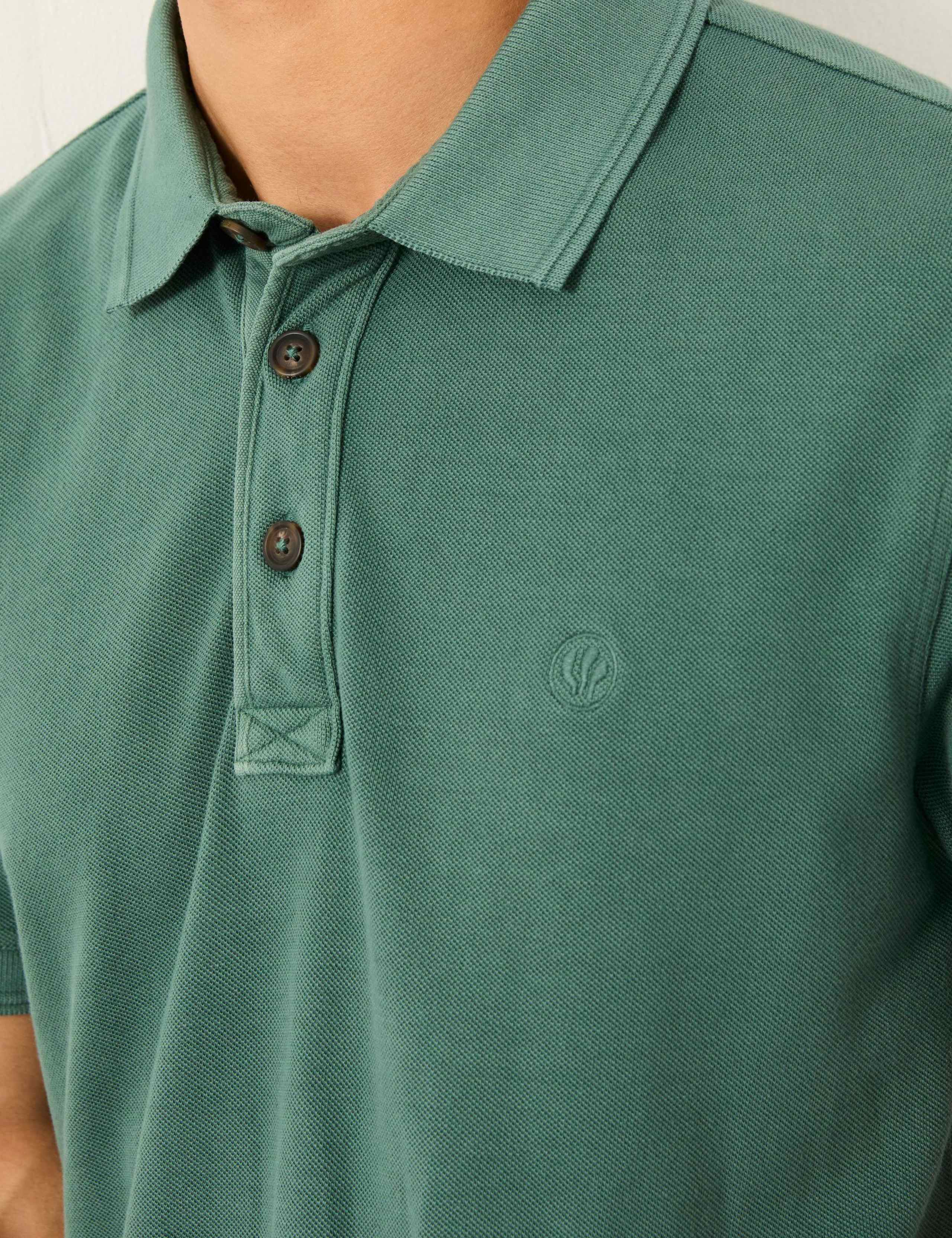 Pure Cotton Pique Polo Shirt 5 of 6
