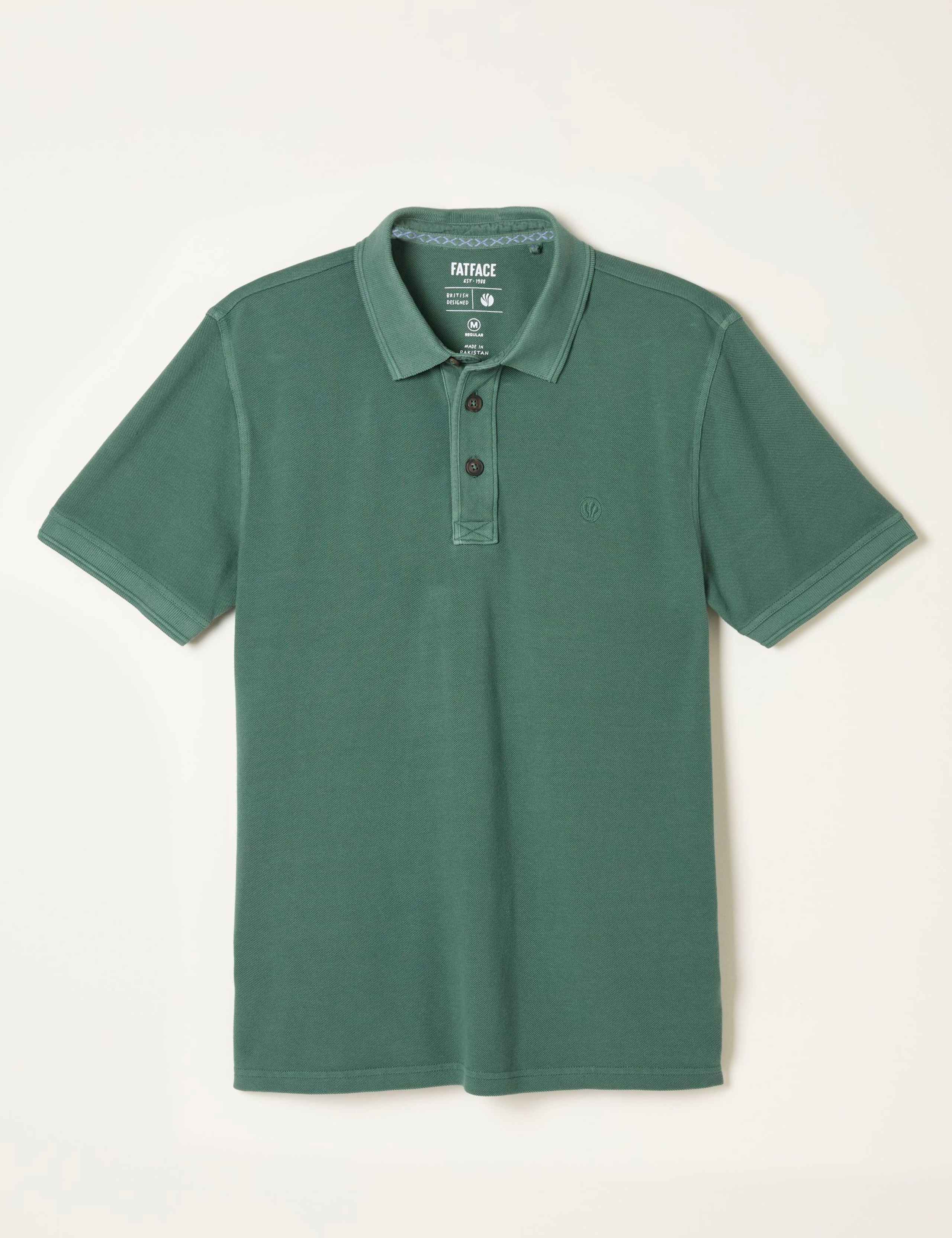 Pure Cotton Pique Polo Shirt 2 of 6